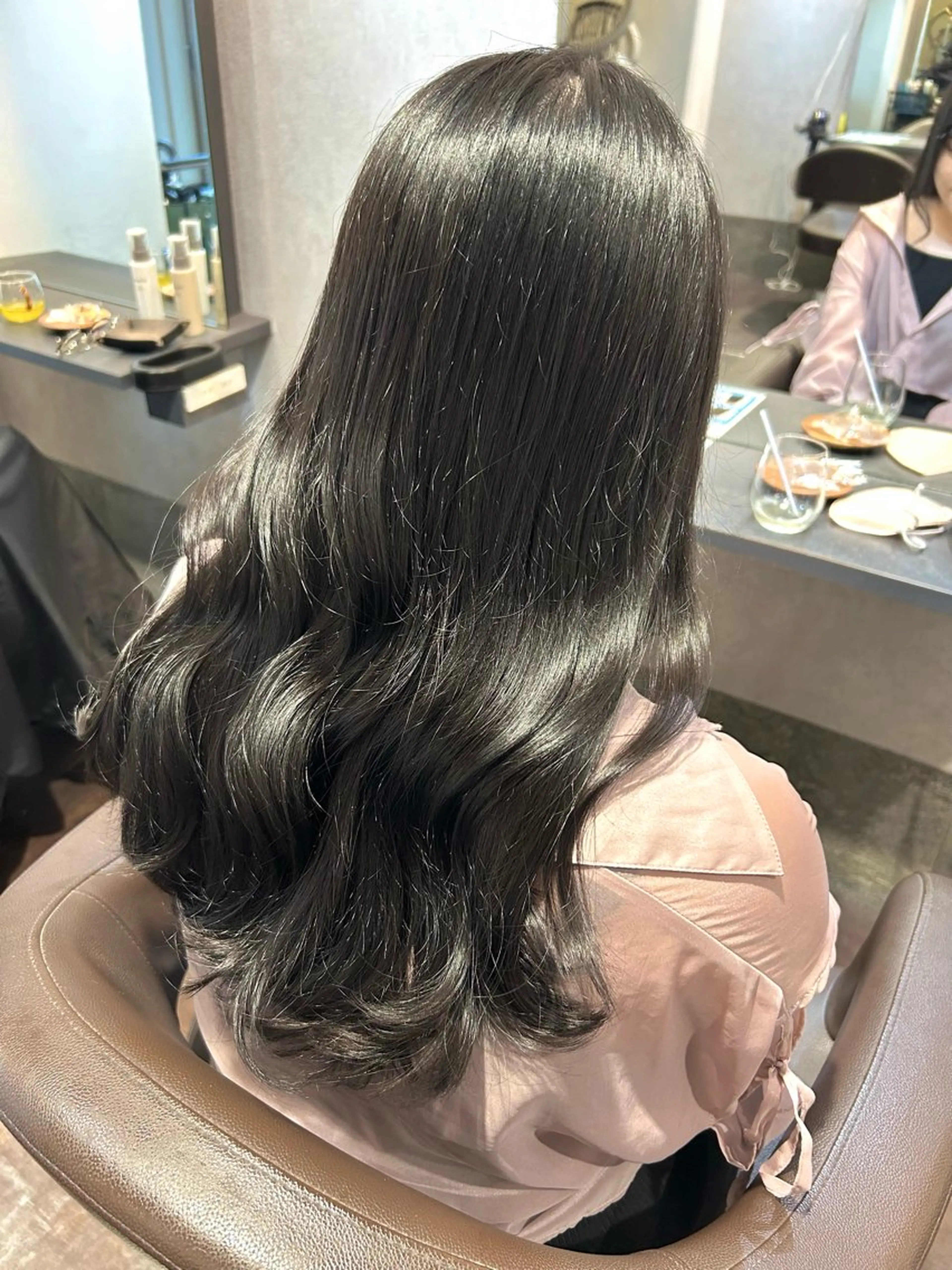 ロング カット ヘアカラー トリートメント eyl ~ｴｲﾙ~所属・赤味消し髪質改善特化 🫧eyl西梅田🫧のヘアスタイル