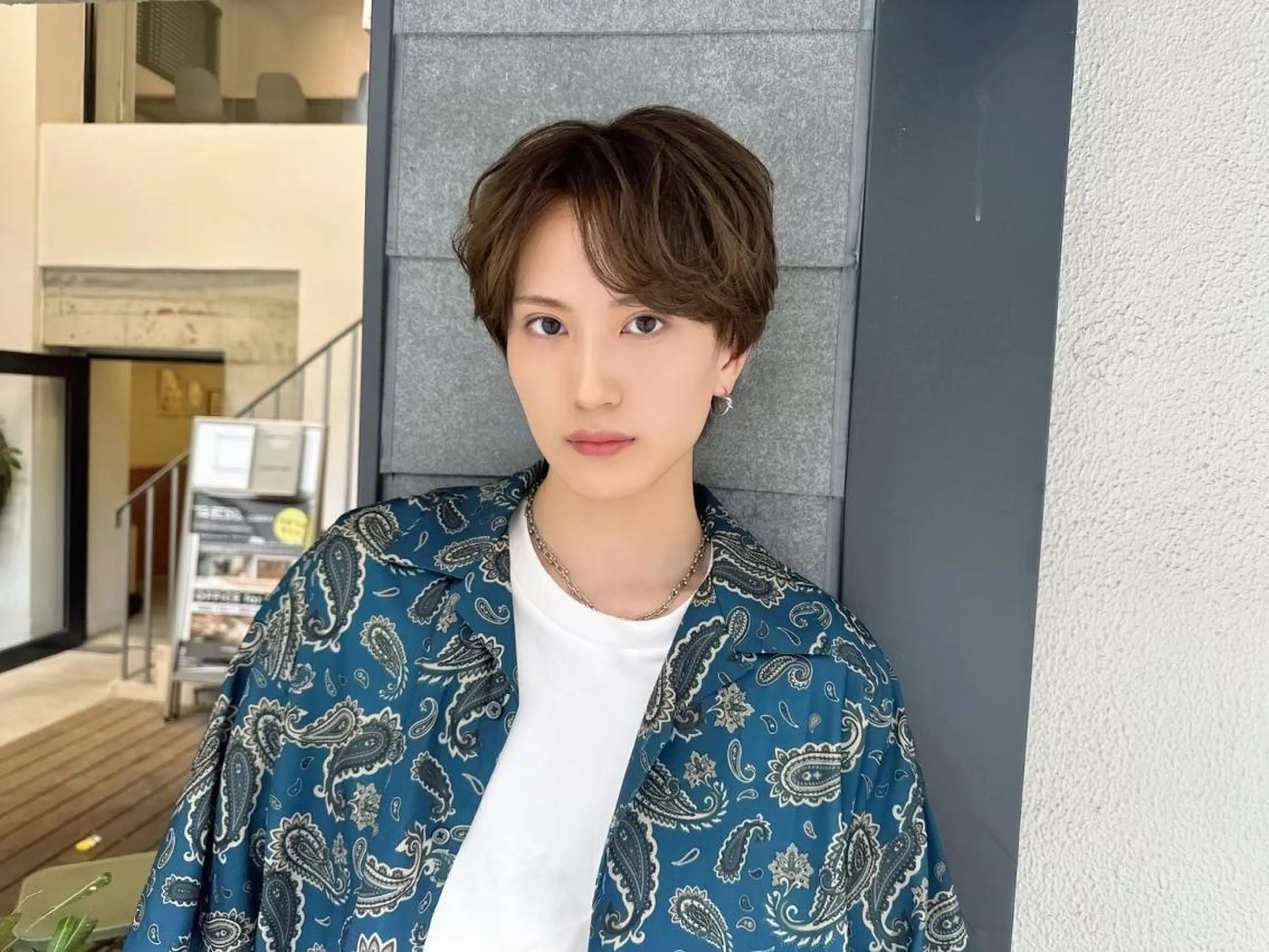 【メンズ】 骨格補正カット＋カラー＋スタイリング¥7500→¥5980の写真