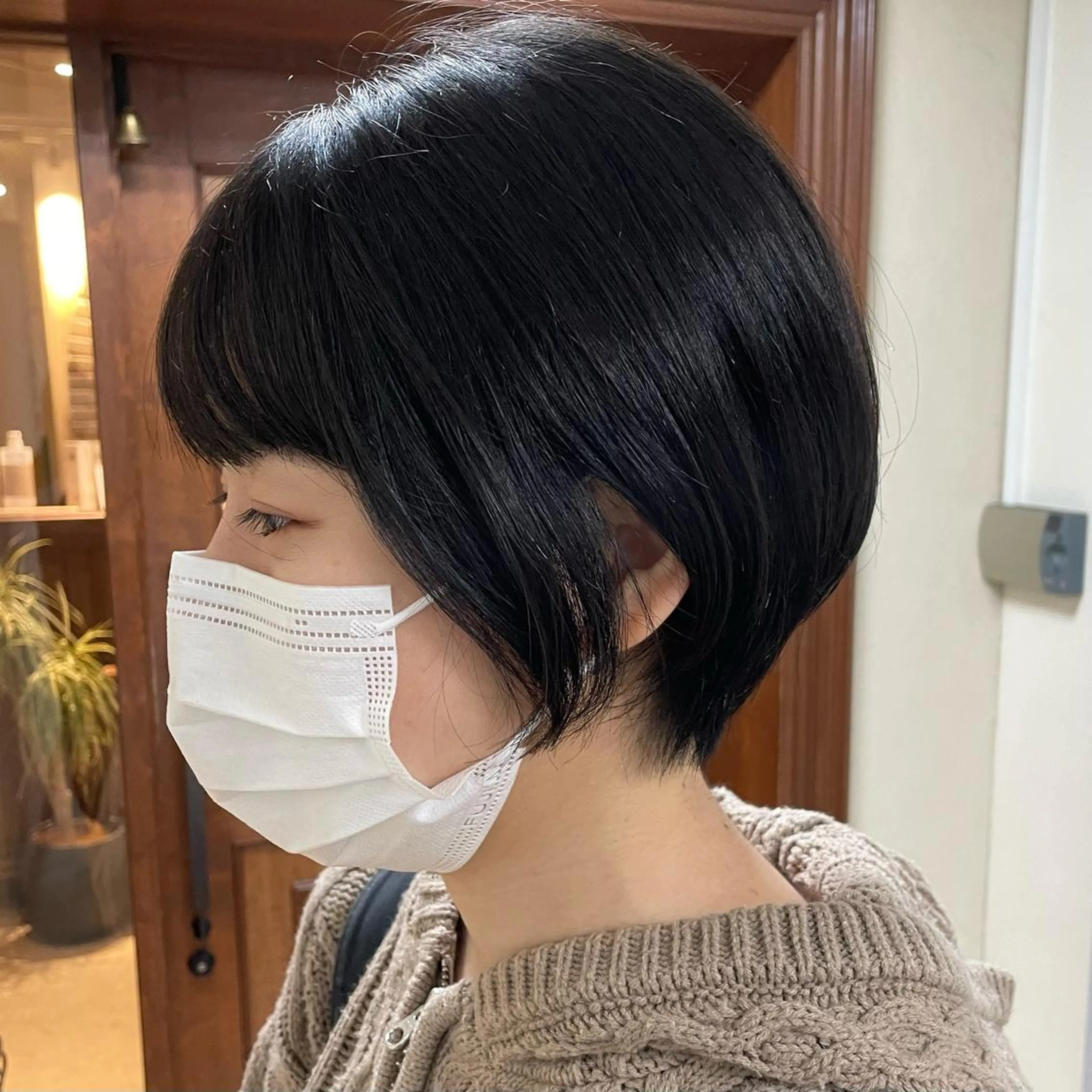 ショート カラー ヘアアレンジ カット ヘアカラー トリートメント maoブリーチ無し 似合わせカラーのヘアスタイル
