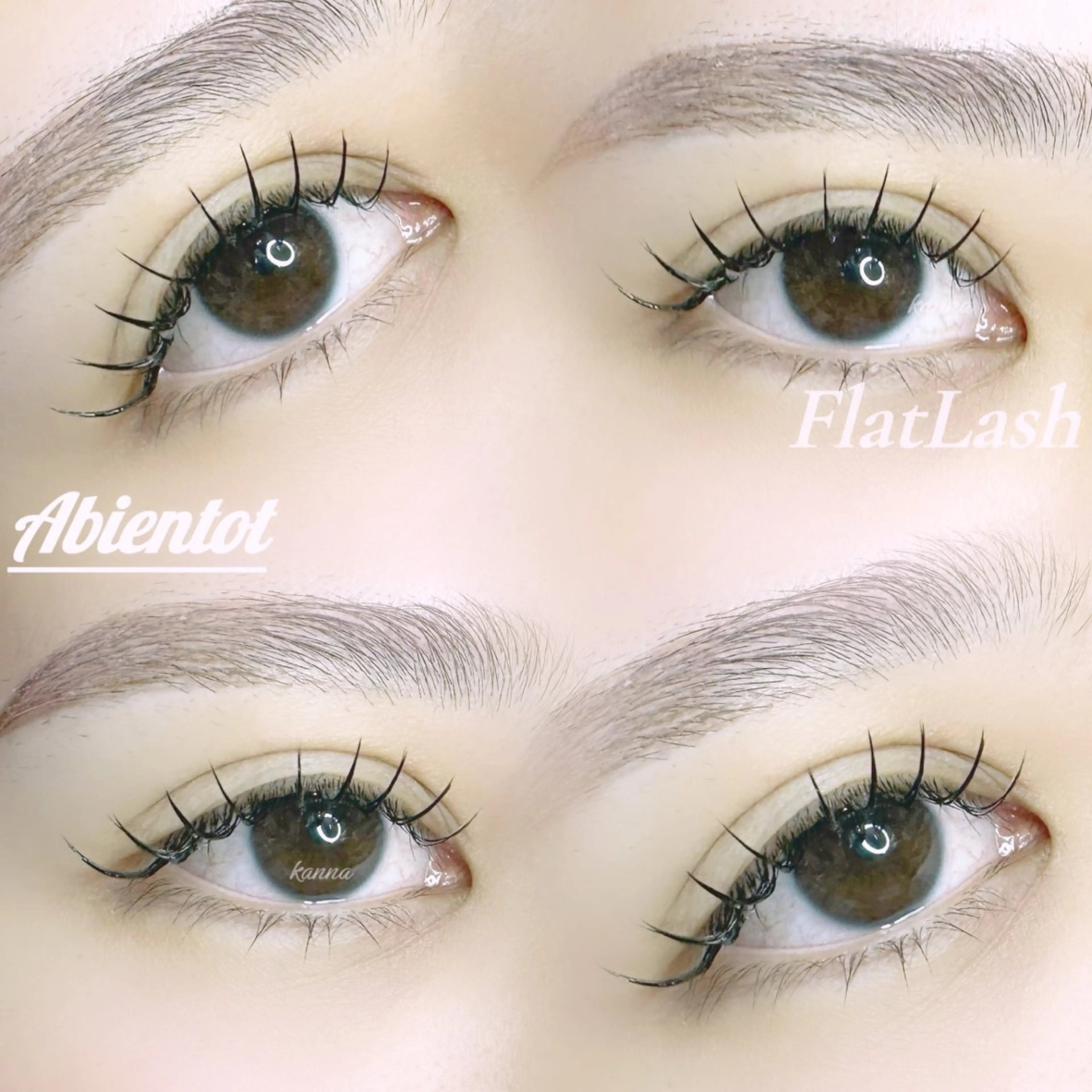 マツエク・マツパ Abientot Kannaのマツエク・マツパデザイン