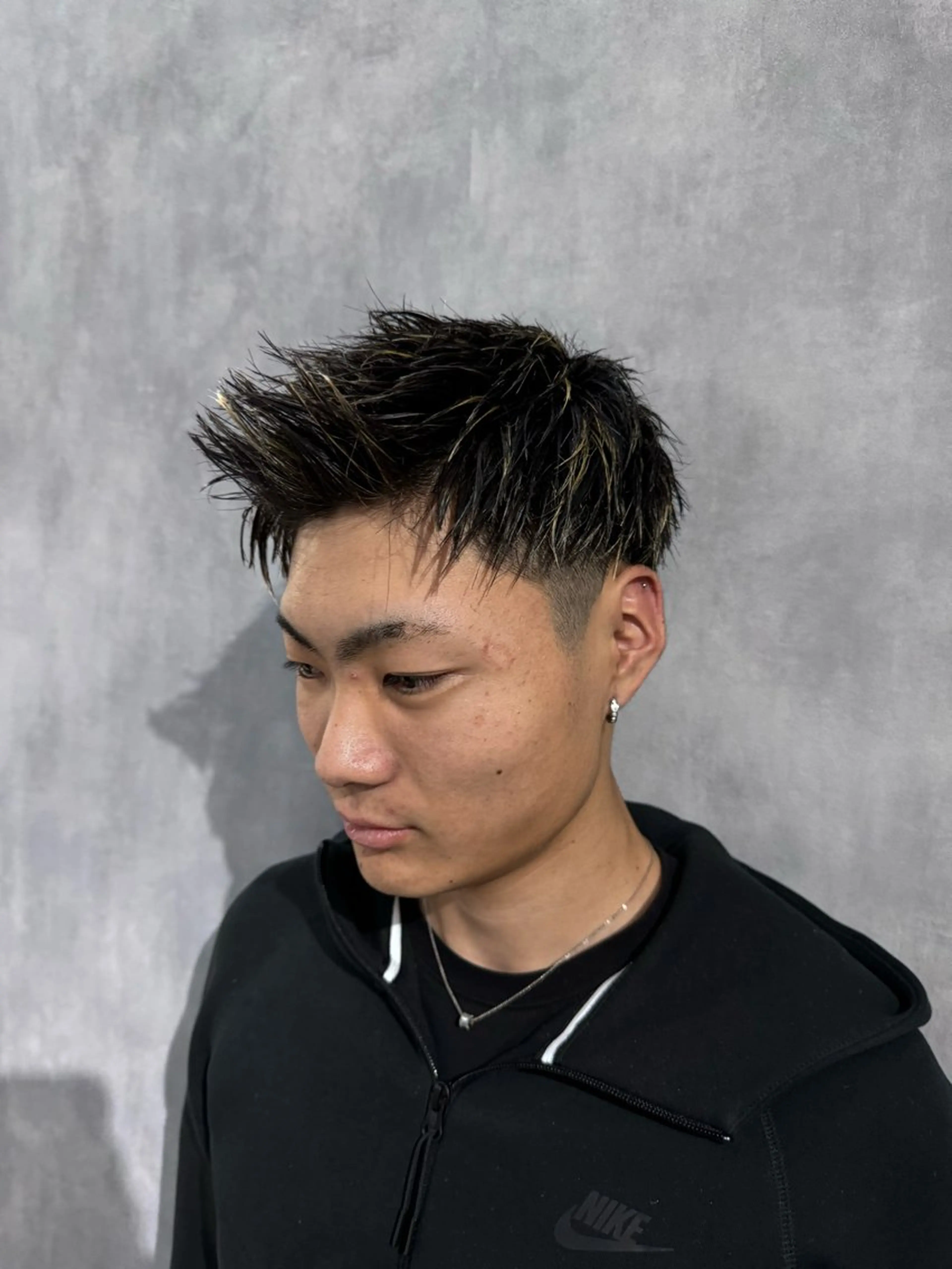 カラー メンズ カット ヘアカラー NAOKI /海外風のヘアスタイル