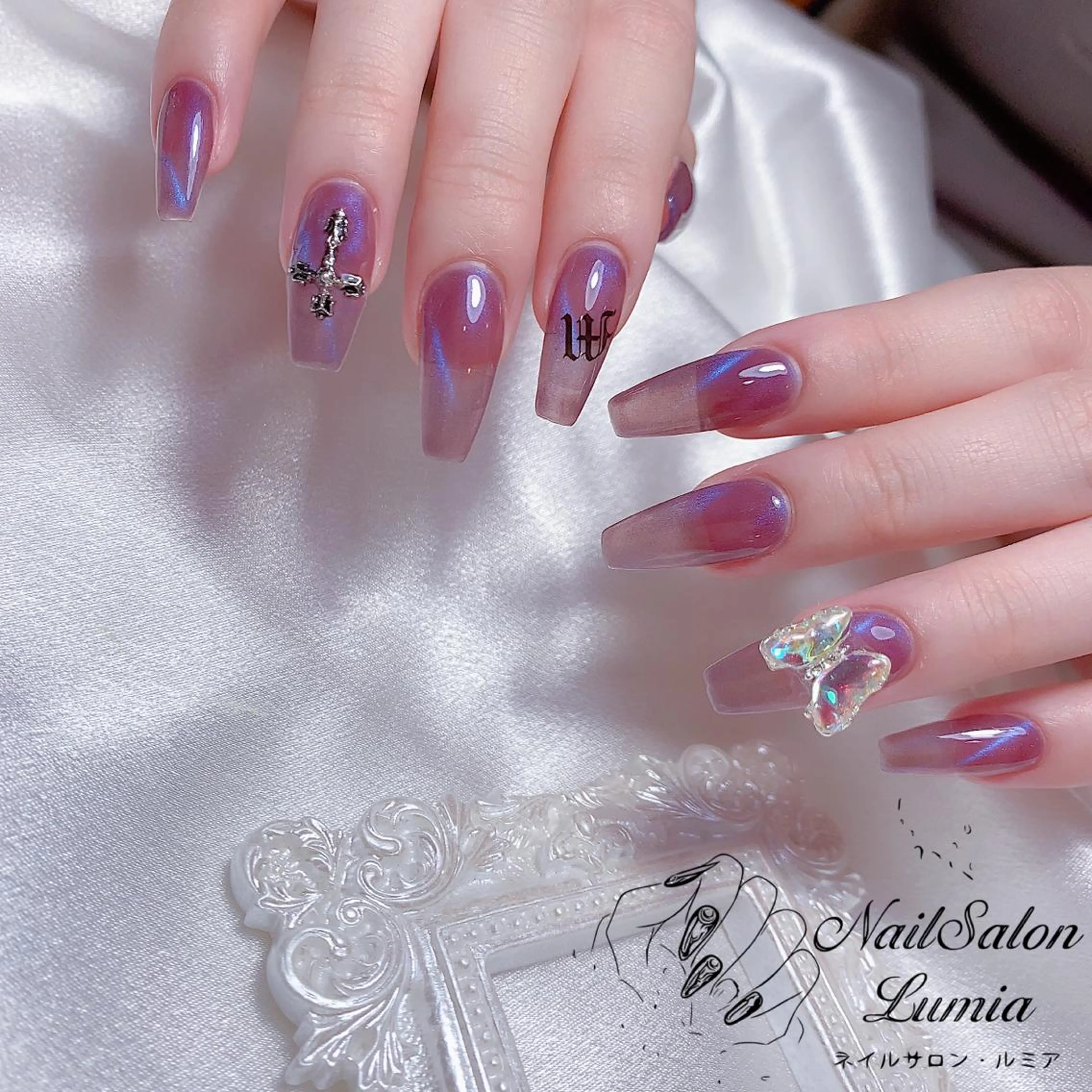 ネイル ハンドネイル ネイルサロン ルミア Lumia 店長のネイルデザイン