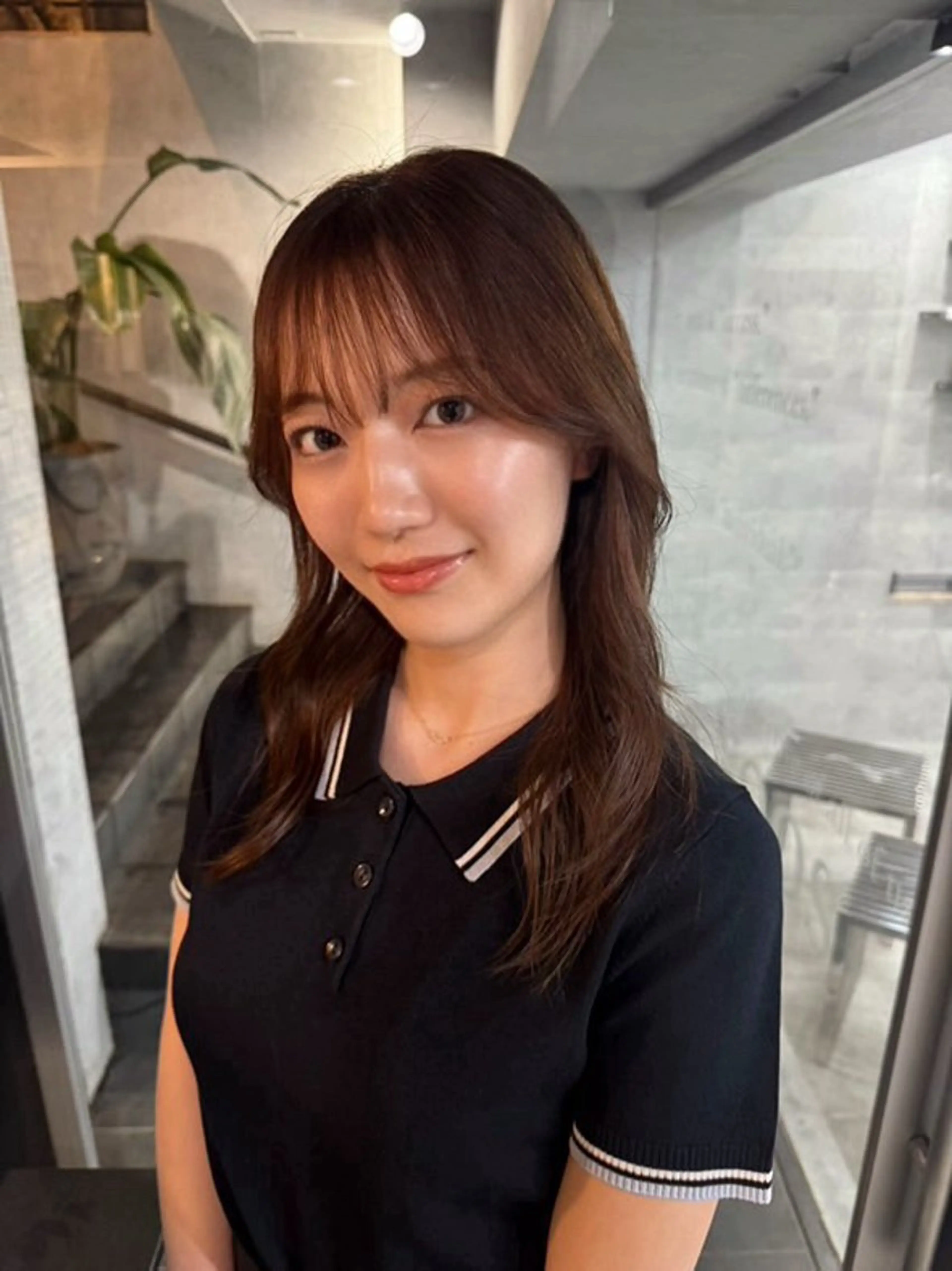 セミロング あなたのお悩み改善" You"💚❤️💛のヘアスタイル