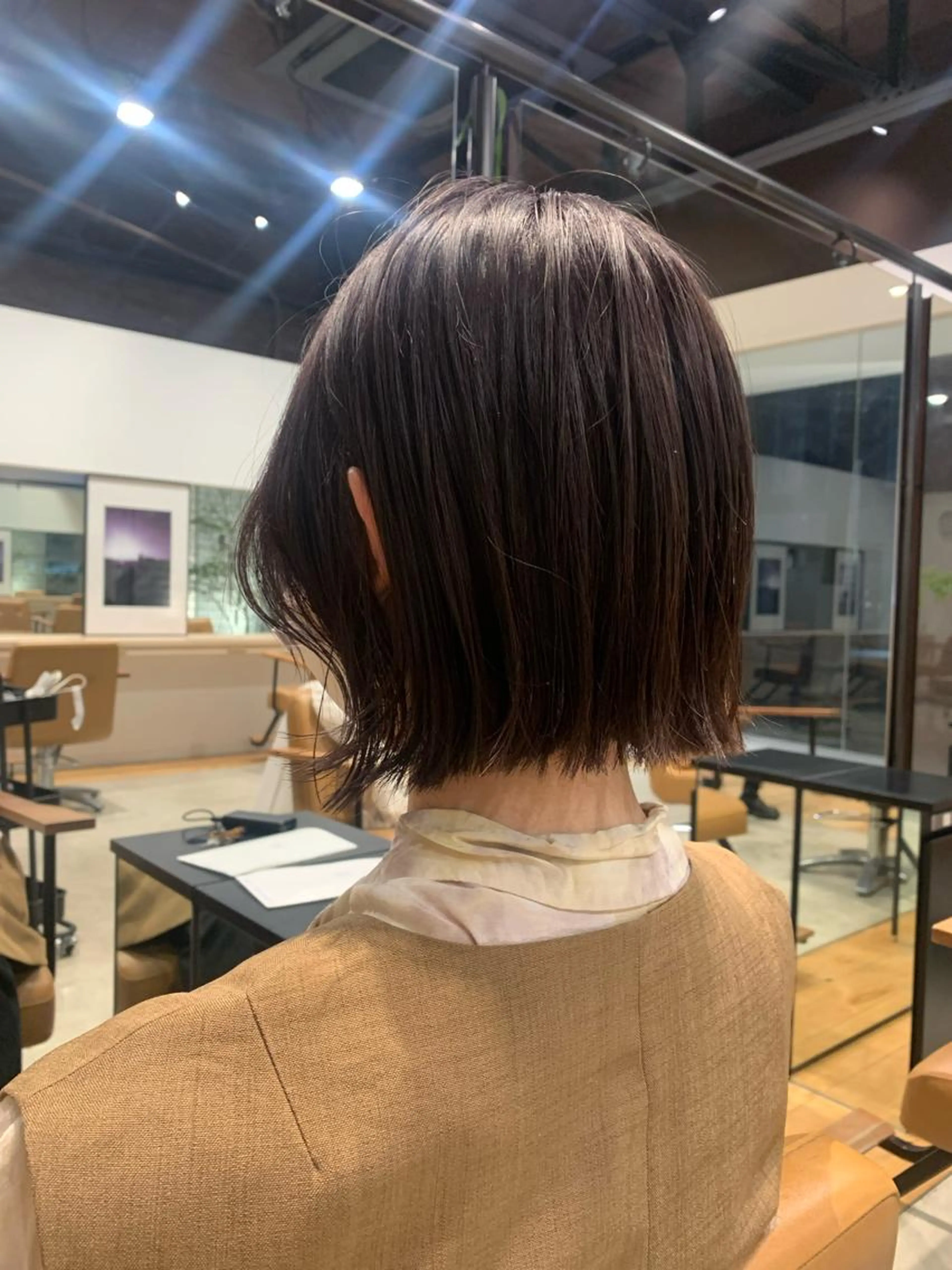 🩶カット+カラー🩶の写真