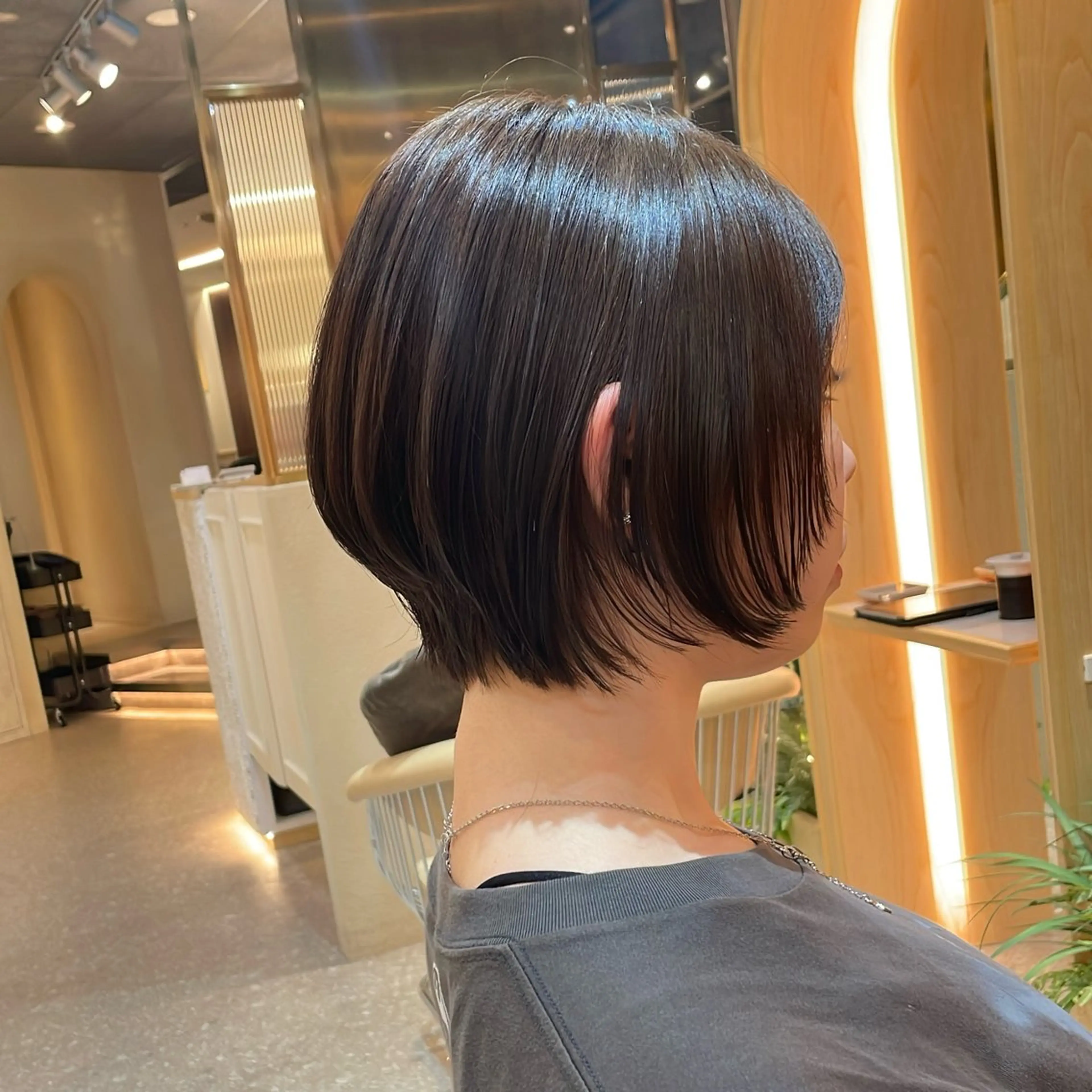 ショート カラー カット ヘアカラー トリートメント 【ショート・ボブ】 *CHIAKI*のヘアスタイル