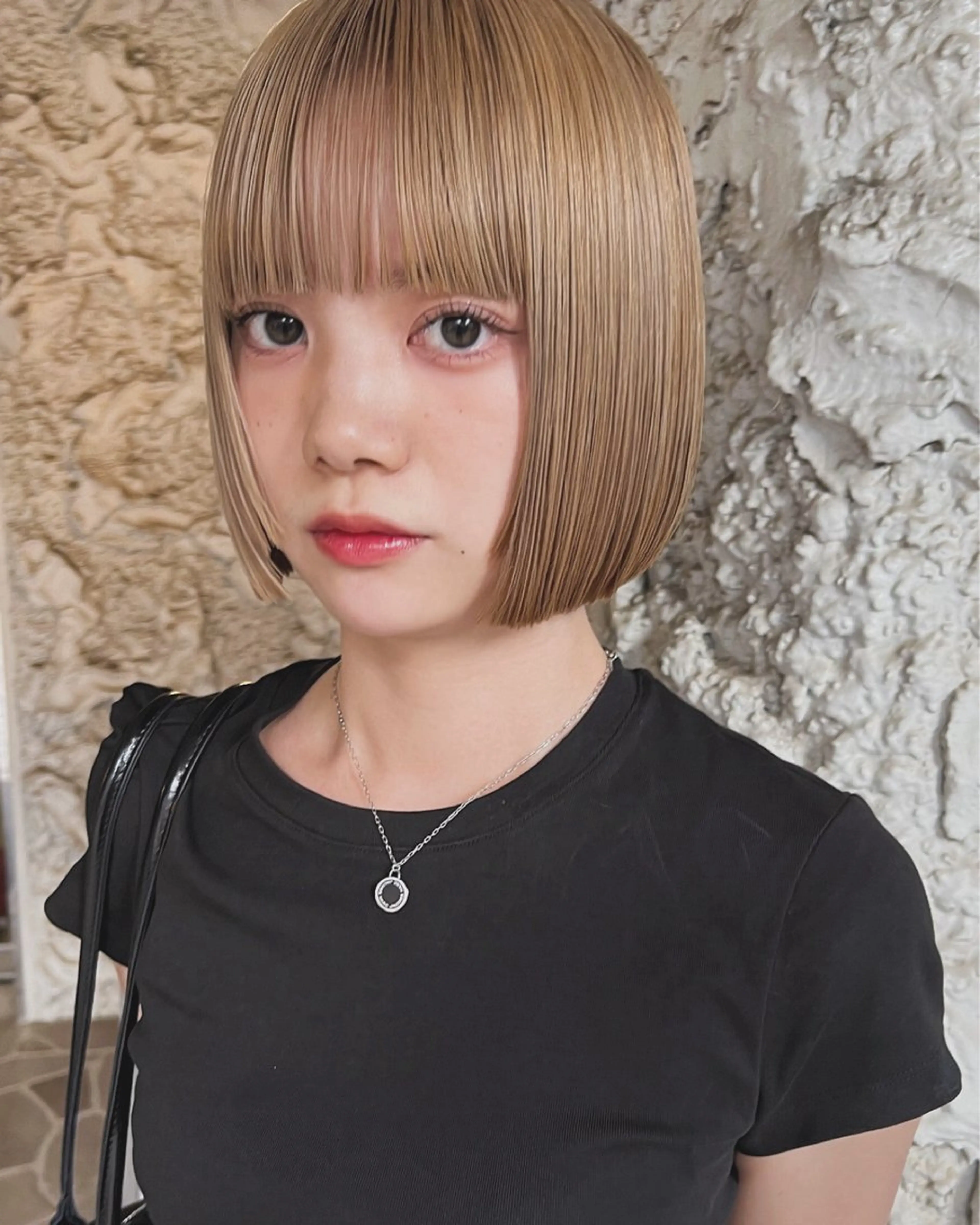 カラー ボブ/透明感カラー Fukaのヘアスタイル