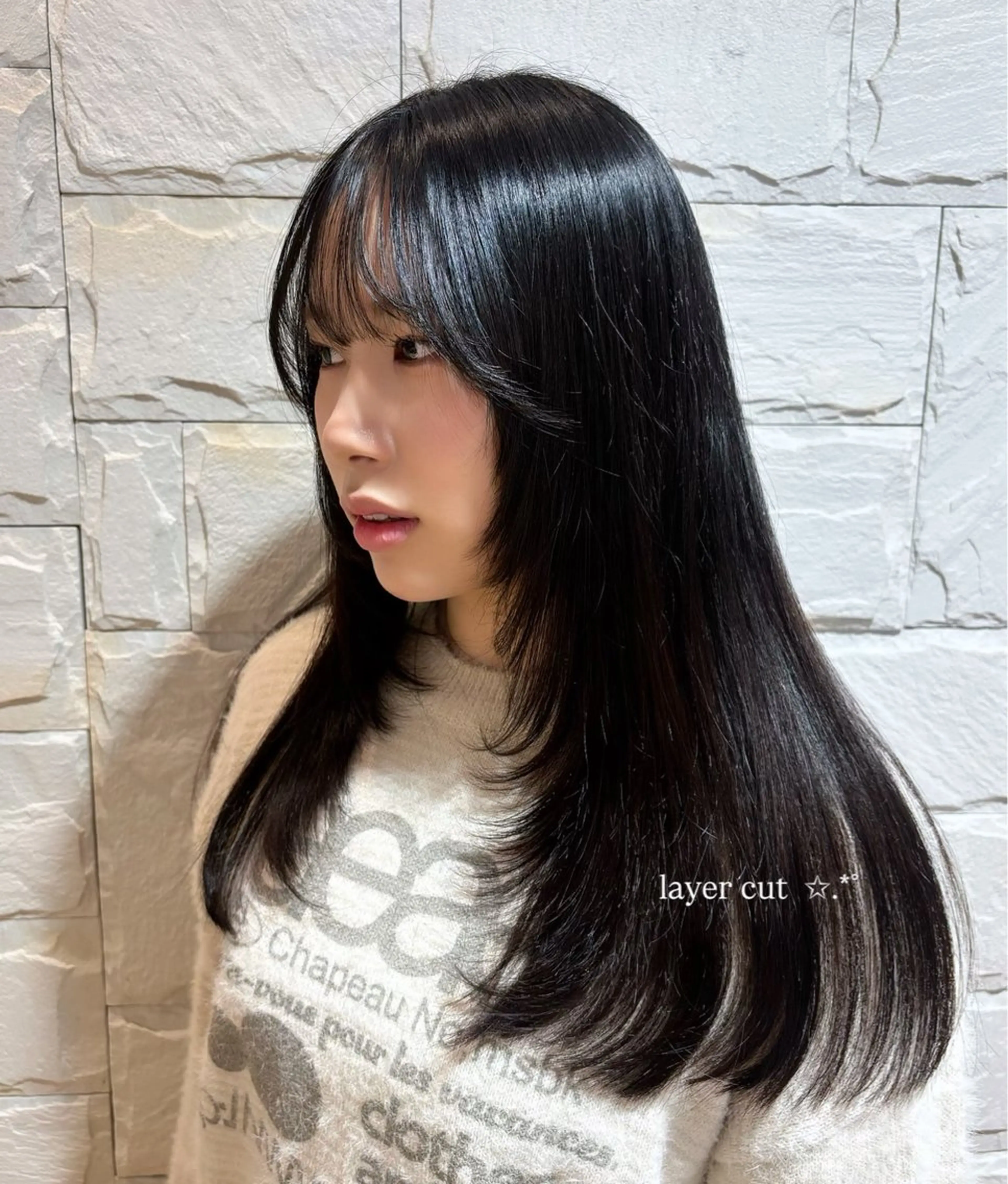 ロング カット レイヤーカット/艶髪 /パーマaikoのヘアスタイル