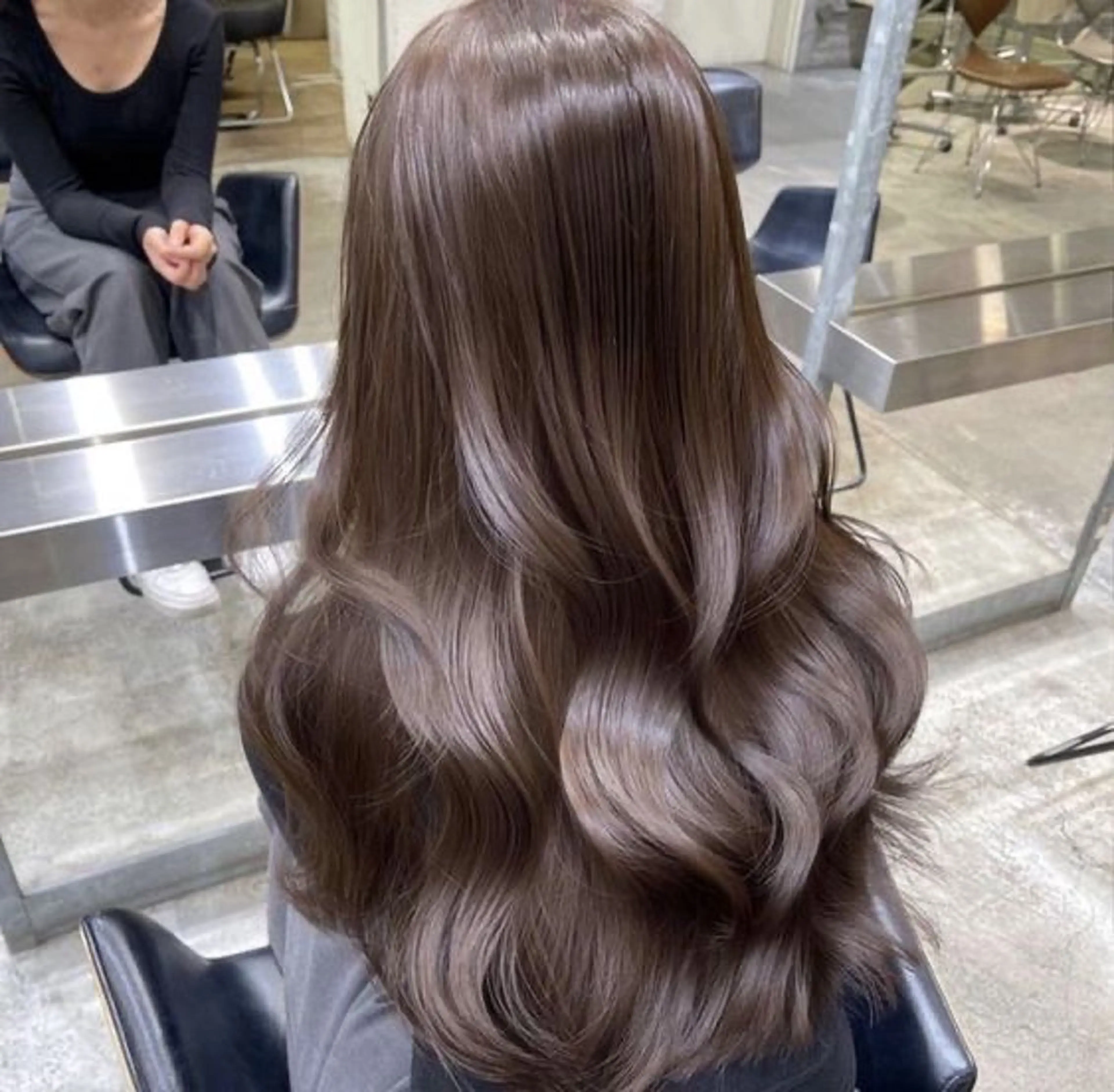 【限定価格】🎀透明感カラー🎀ブリーチなしダブルカラー＋カットの写真