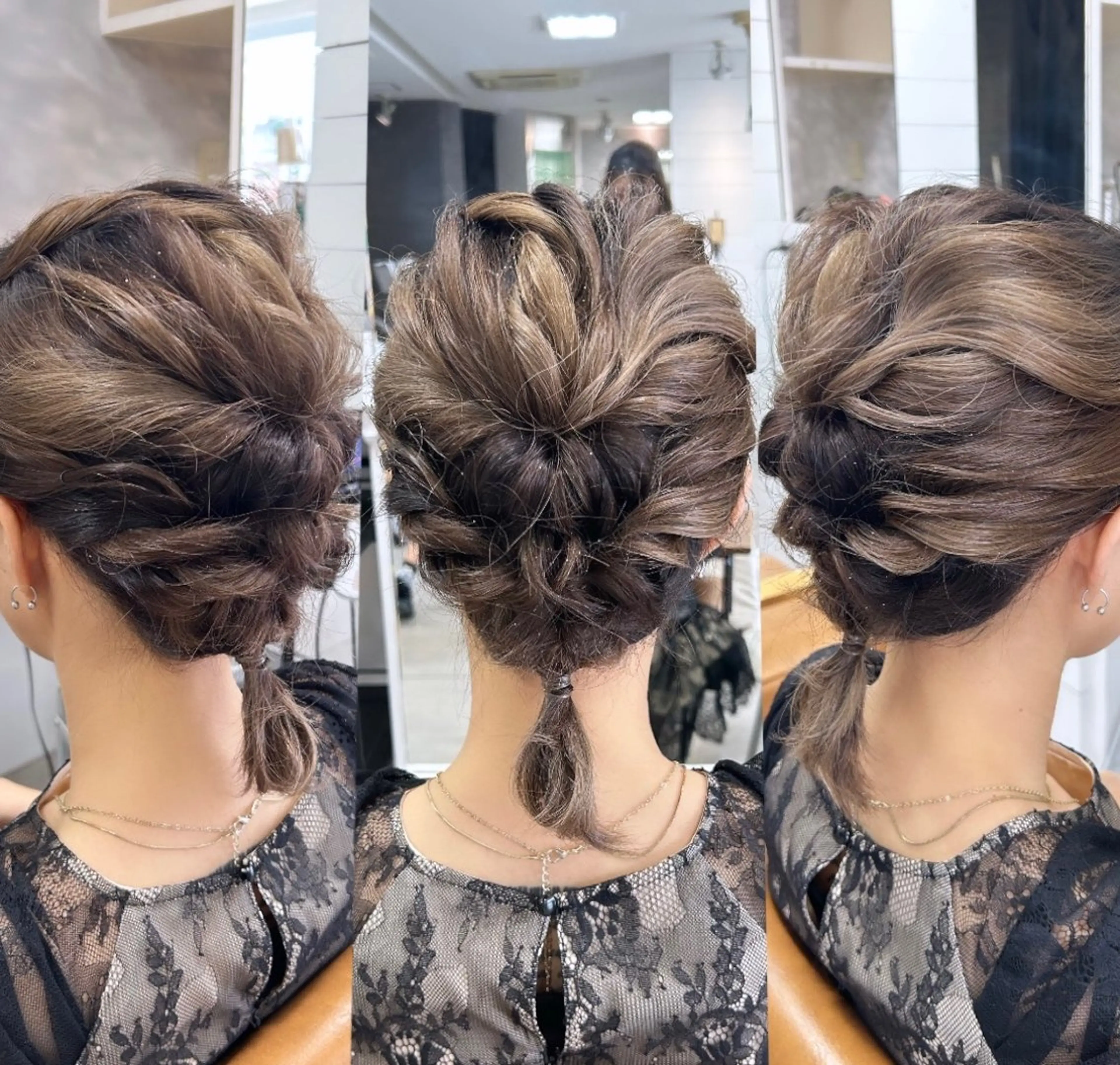 ショート ヘアセット 🫧艶髪カラー🫧 森本くるみのヘアスタイル