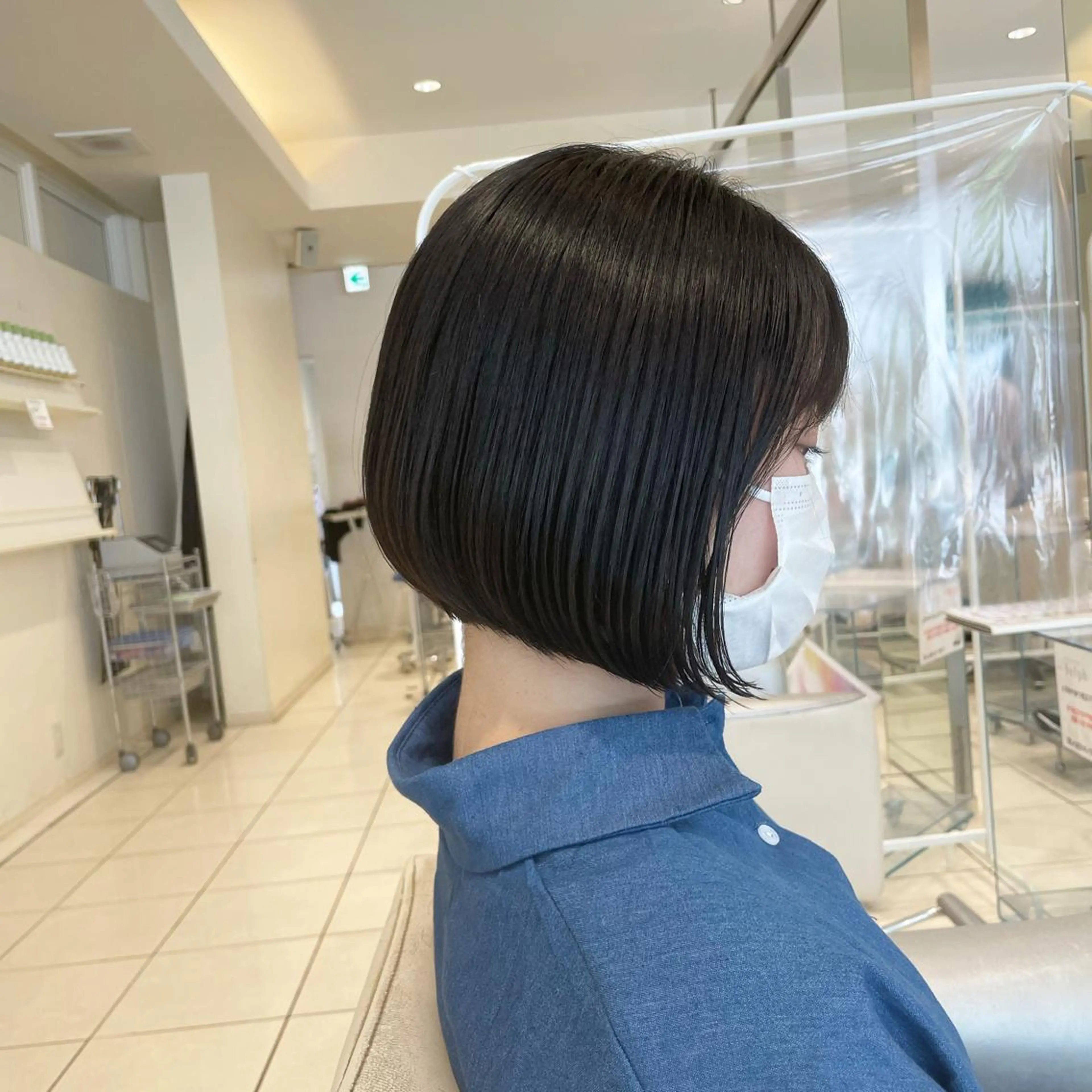 ショート MODEks eau 佐藤優志のヘアスタイル