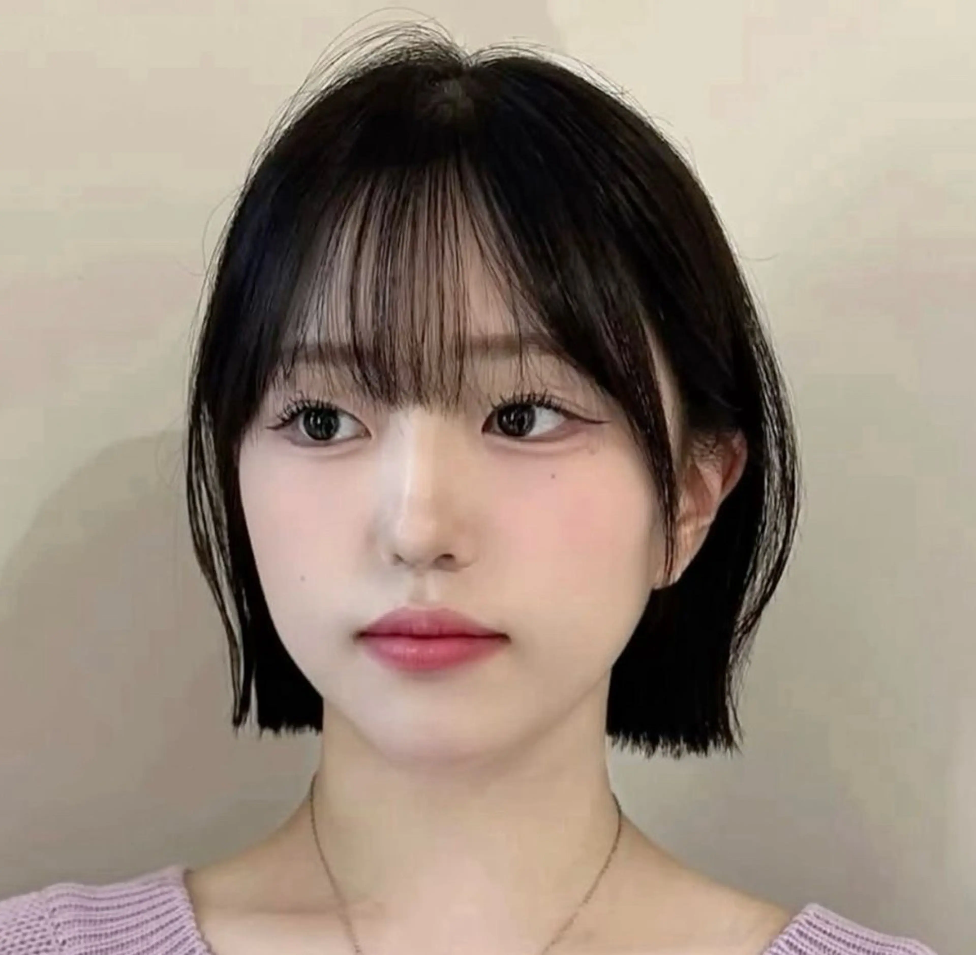 ショート カラー COA  ginza所属・🫧無料カットモデル 韓国透明感カラー🫧のヘアスタイル