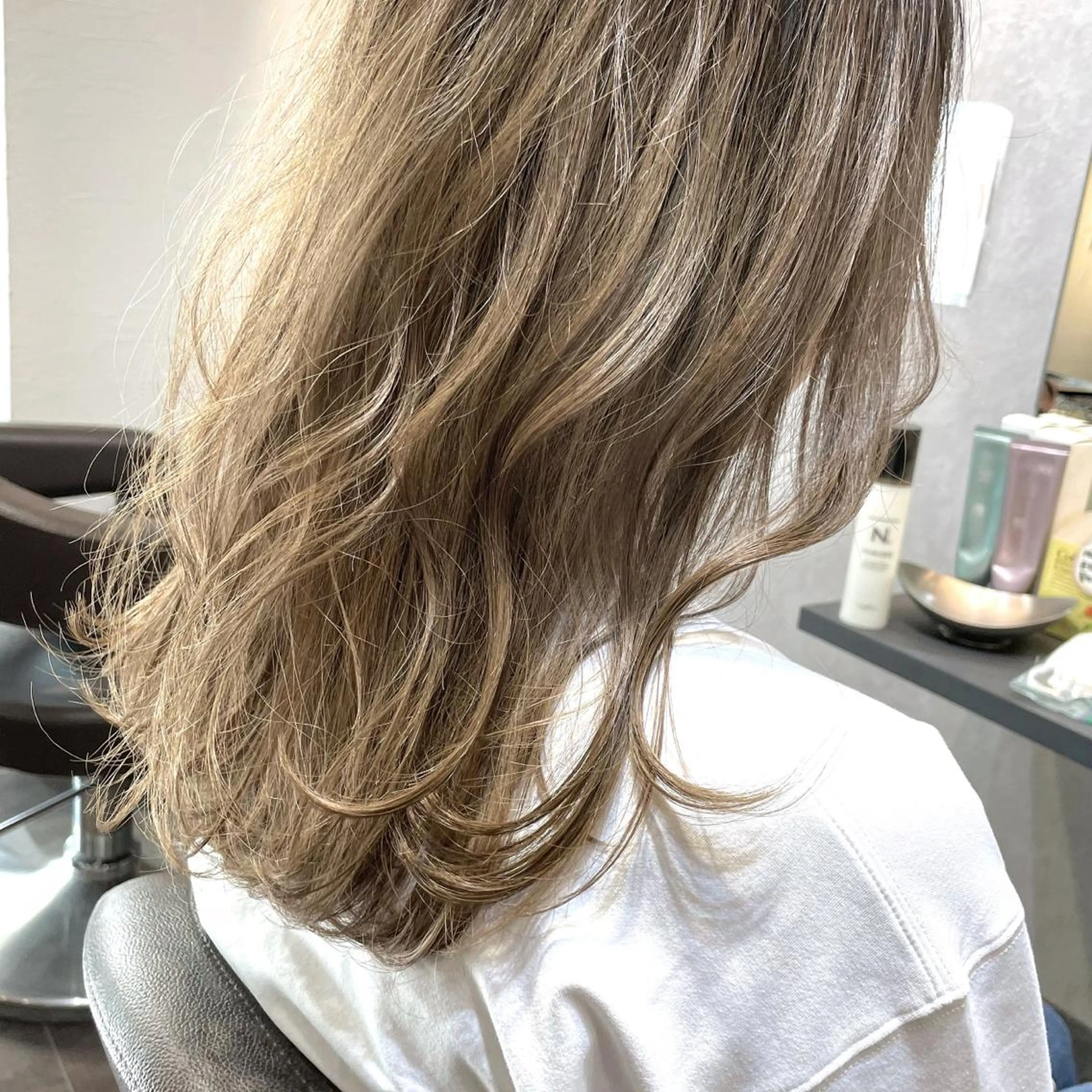 セミロング カット ヘアカラー トリートメント eyl ~ｴｲﾙ~所属・赤味消し髪質改善特化 🫧eyl西梅田🫧のヘアスタイル