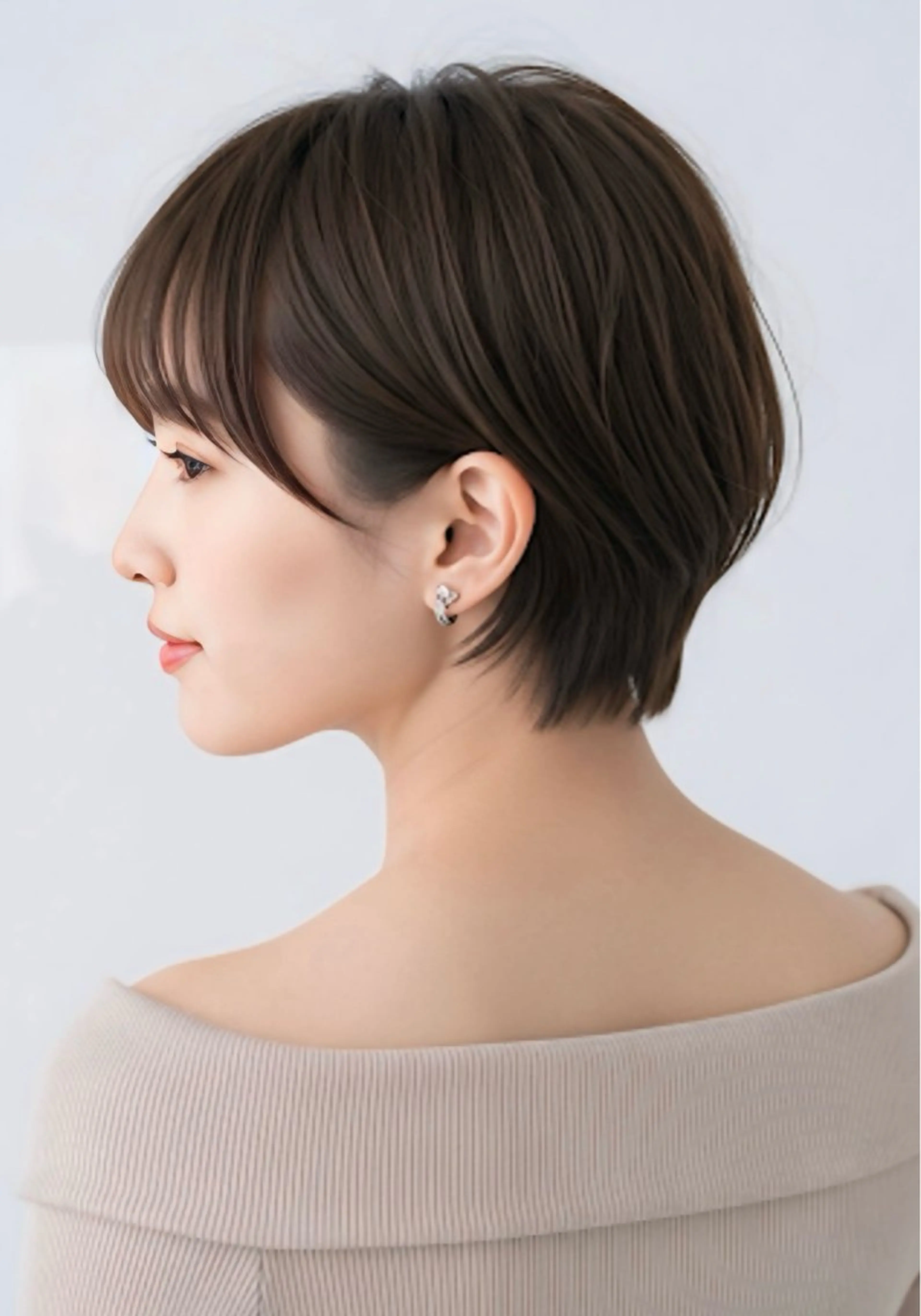 ショート カット トリートメント 似合わせのプロ🌿 ショート/銀座/れんのヘアスタイル