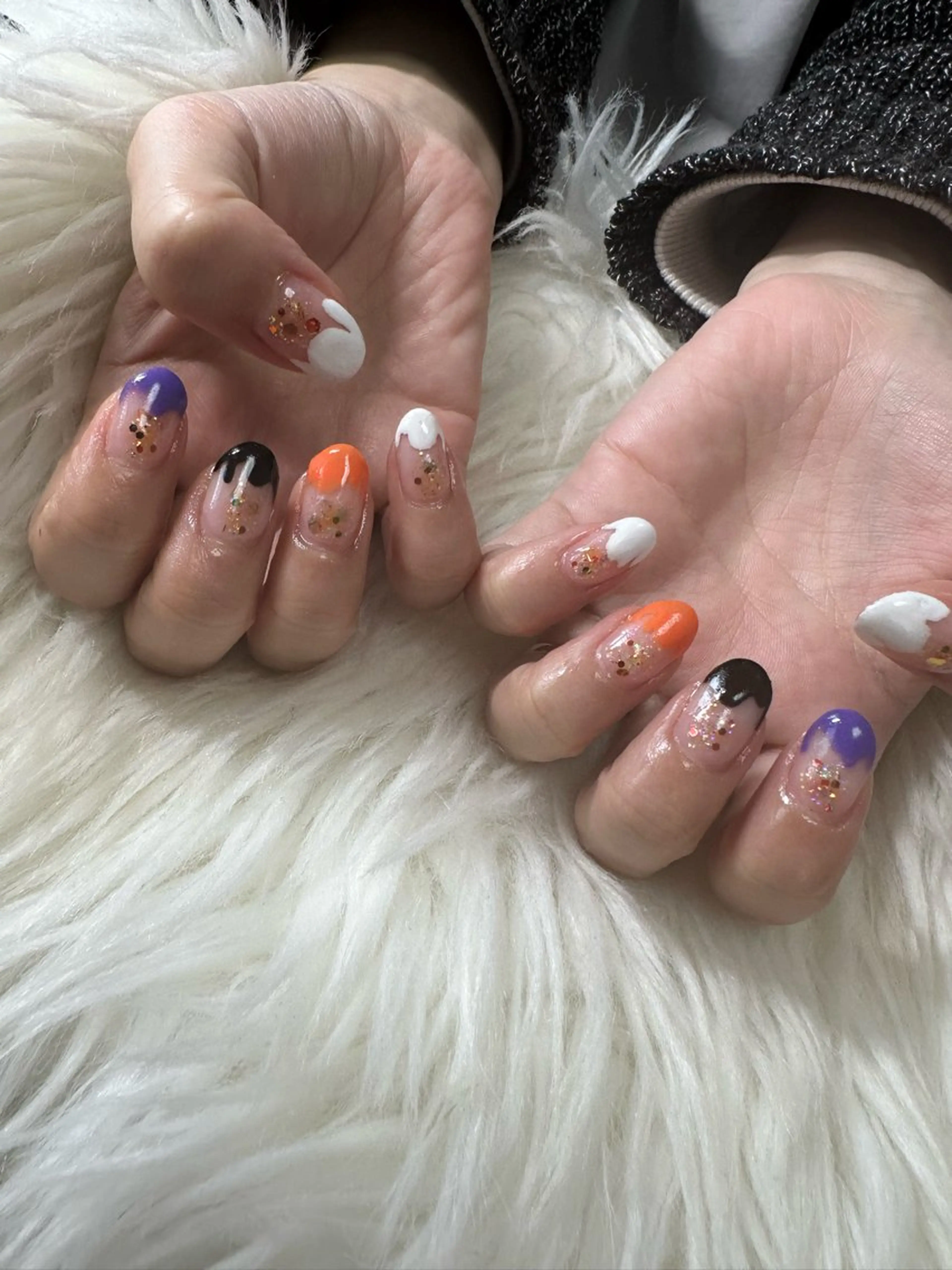 ネイル ハロウィン ネイルケアサロン Campanulaのネイルデザイン