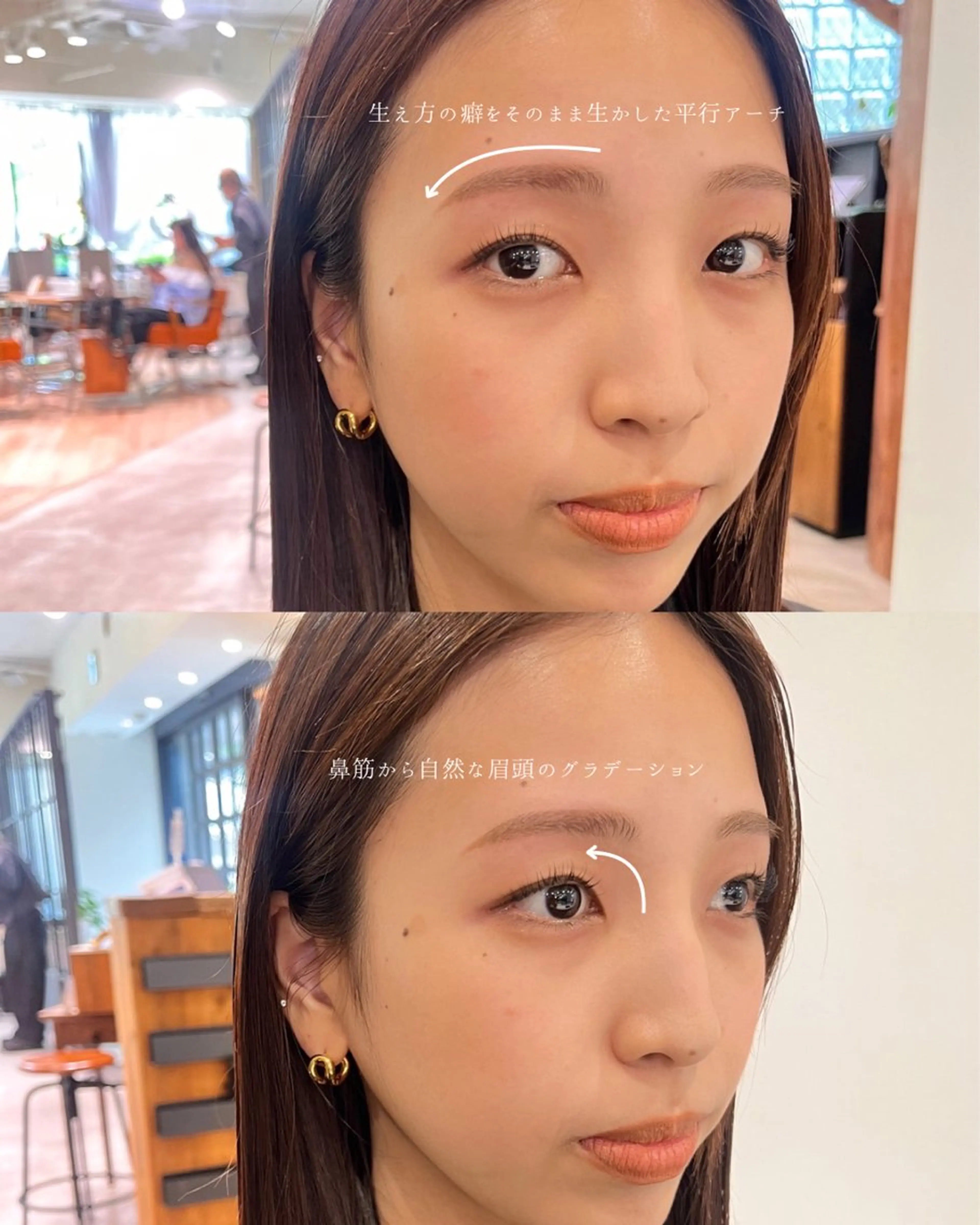 アイブロウ ワックス脱毛 眉カット その他(アイブロウ) Lumier de mashu所属・MASHU 森口樹 /ヘアメイク　眉毛のその他イメージ