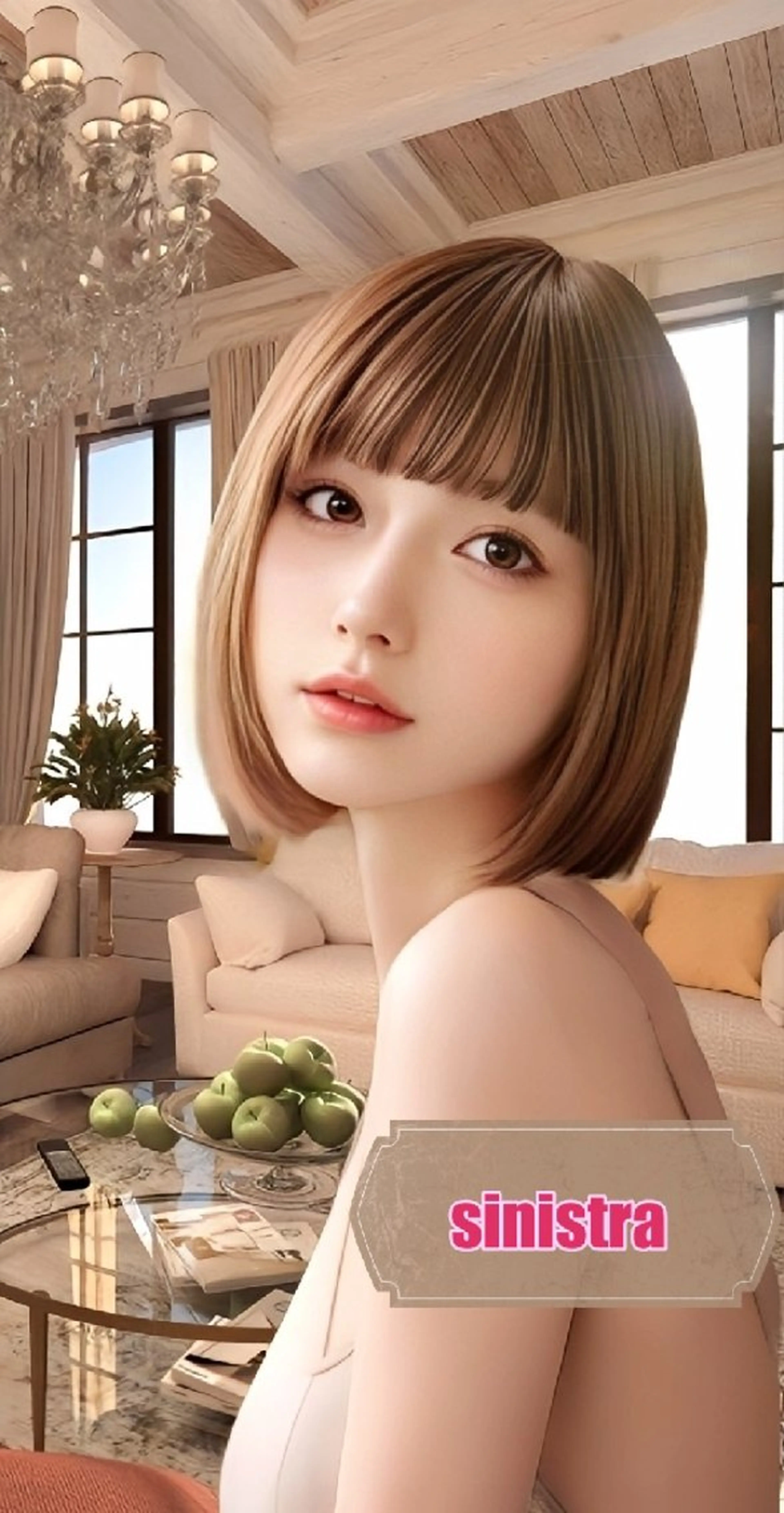 お得お試し★前髪ストレート＋全体カラー【カラー内容は下記の詳細欄必ずお読み下さい】＋カット＋トリートメント★5900円の写真