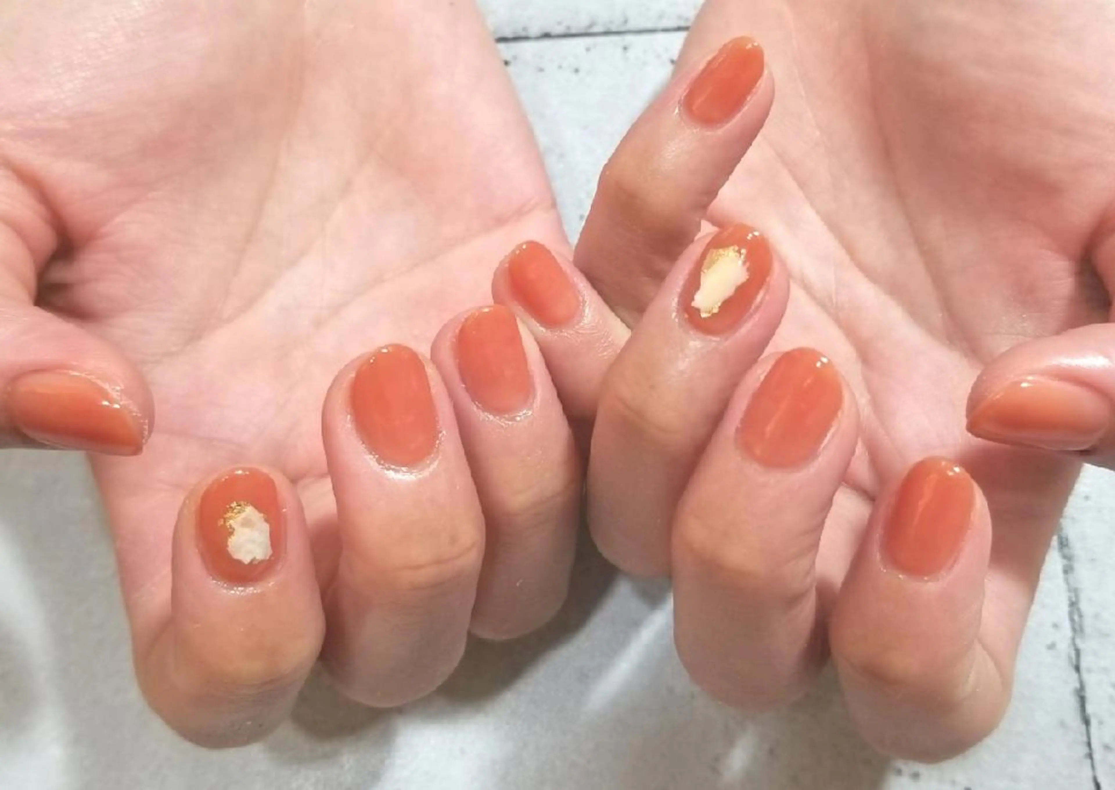 ネイル アートネイル ワンカラーネイル ハンドネイル nailatelier nijiiro.所属・nijiiro🌈 サトウのネイルデザイン