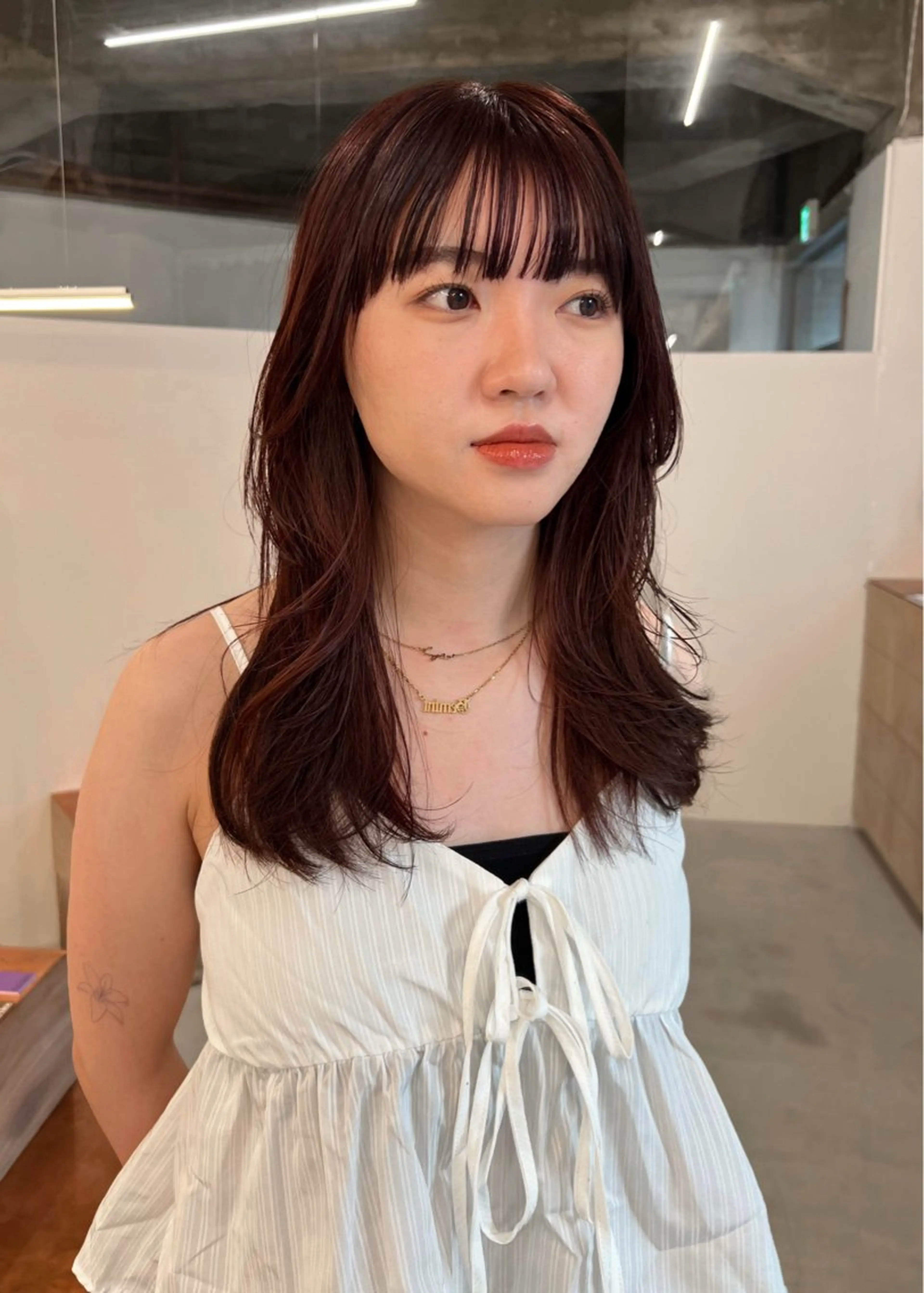 ロング ヘアカラー the hinc所属・miyu /大阪 /レイヤーカットのヘアスタイル