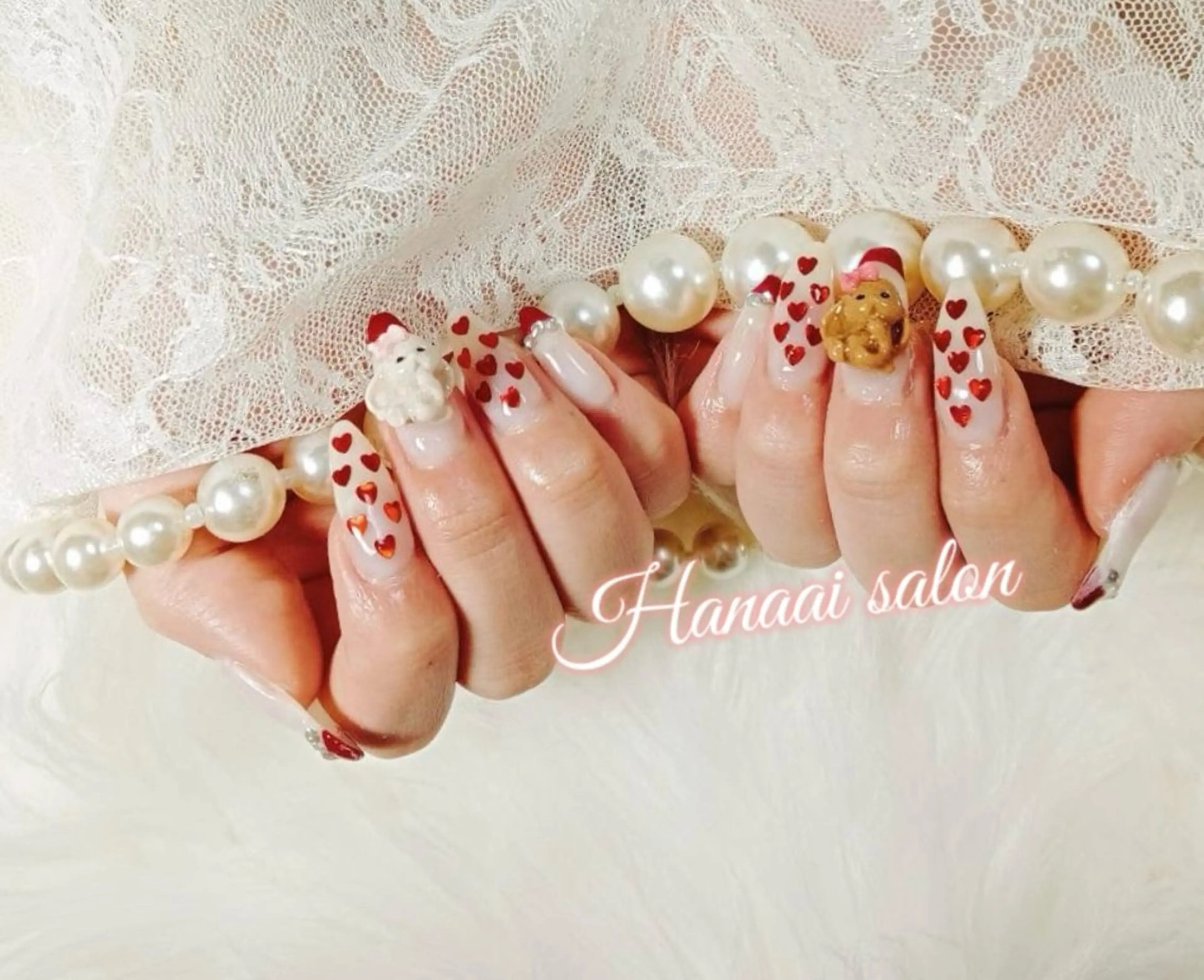 セミロング Hanaai Salon新宿店のネイルデザイン