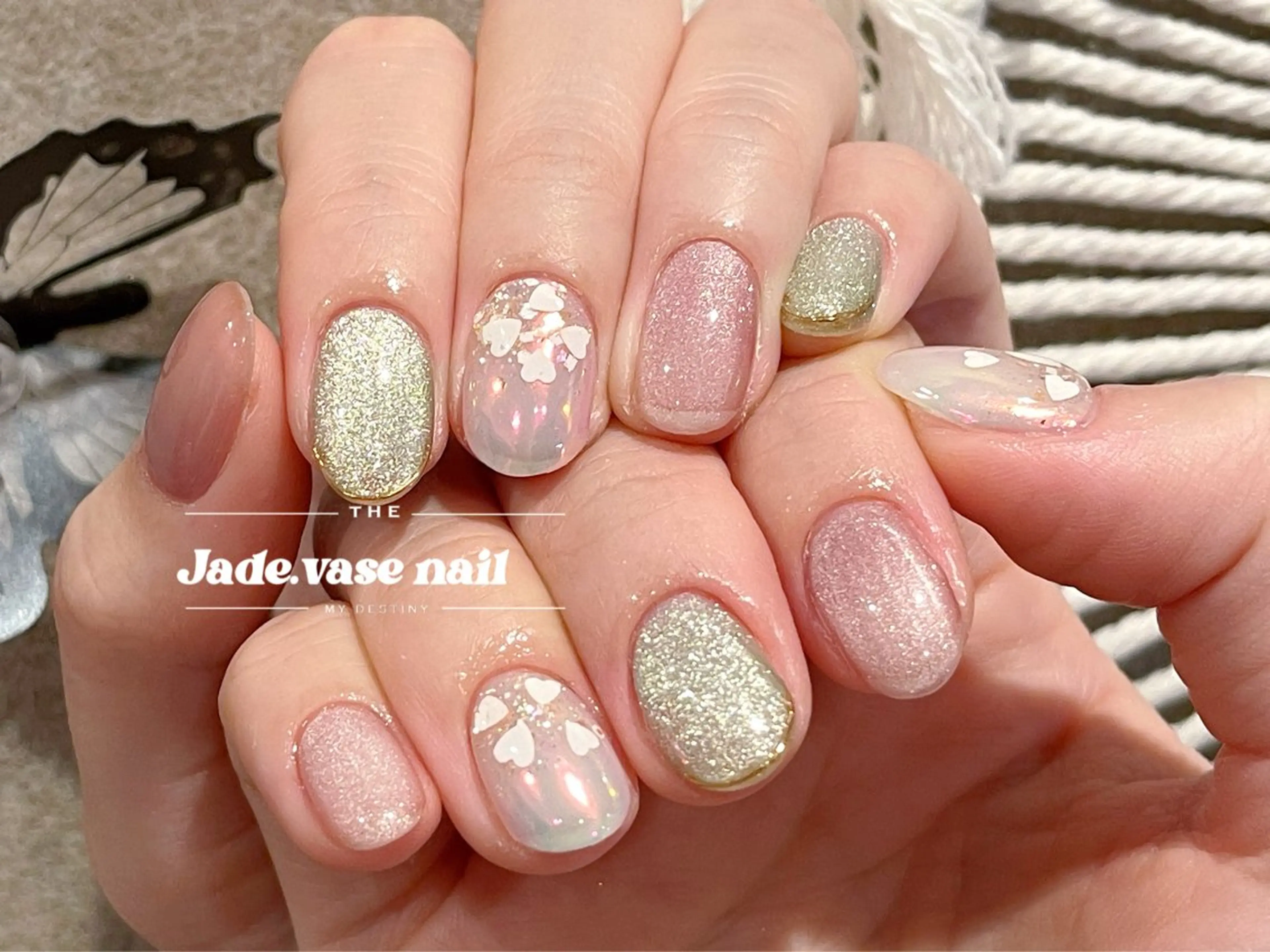 ネイル ハンドネイル ハンドケア ✰Jade.vase 银座のネイルデザイン