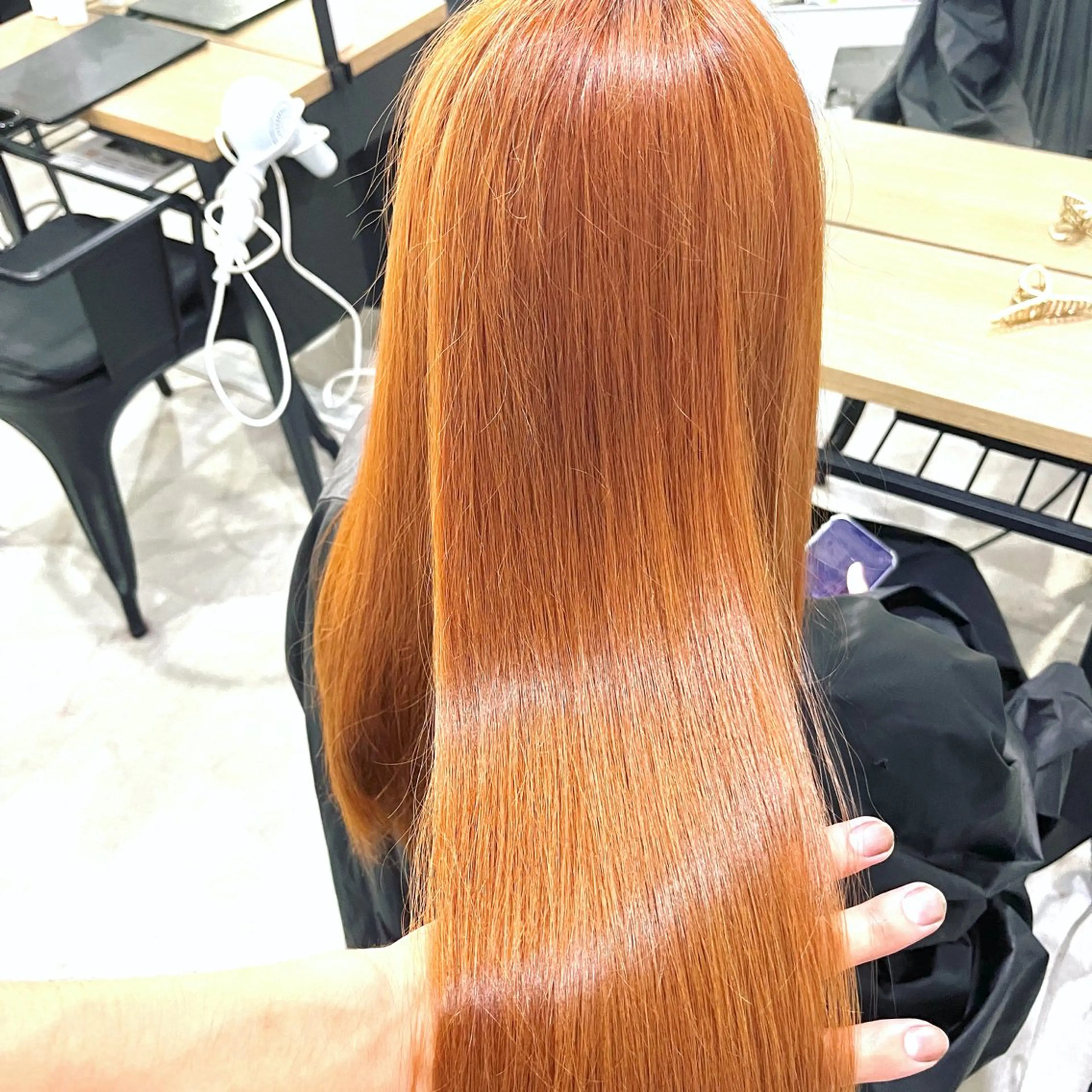 ロング カット トリートメント 🌈カラー特化 ハイトーンけいと🌈のヘアスタイル