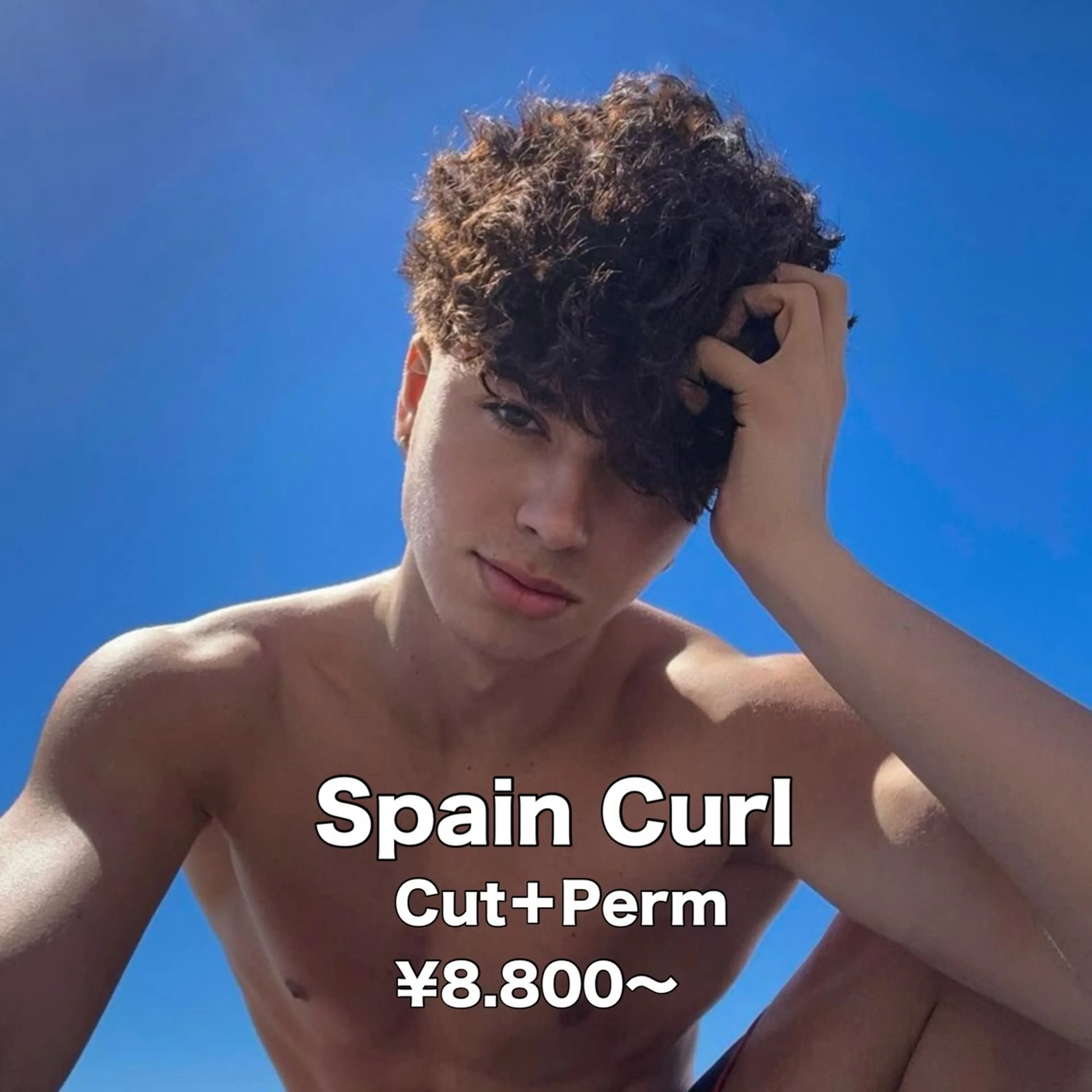 ショート カラー パーマ メンズ 【メンズサロン】 BLUCK 横浜のヘアスタイル