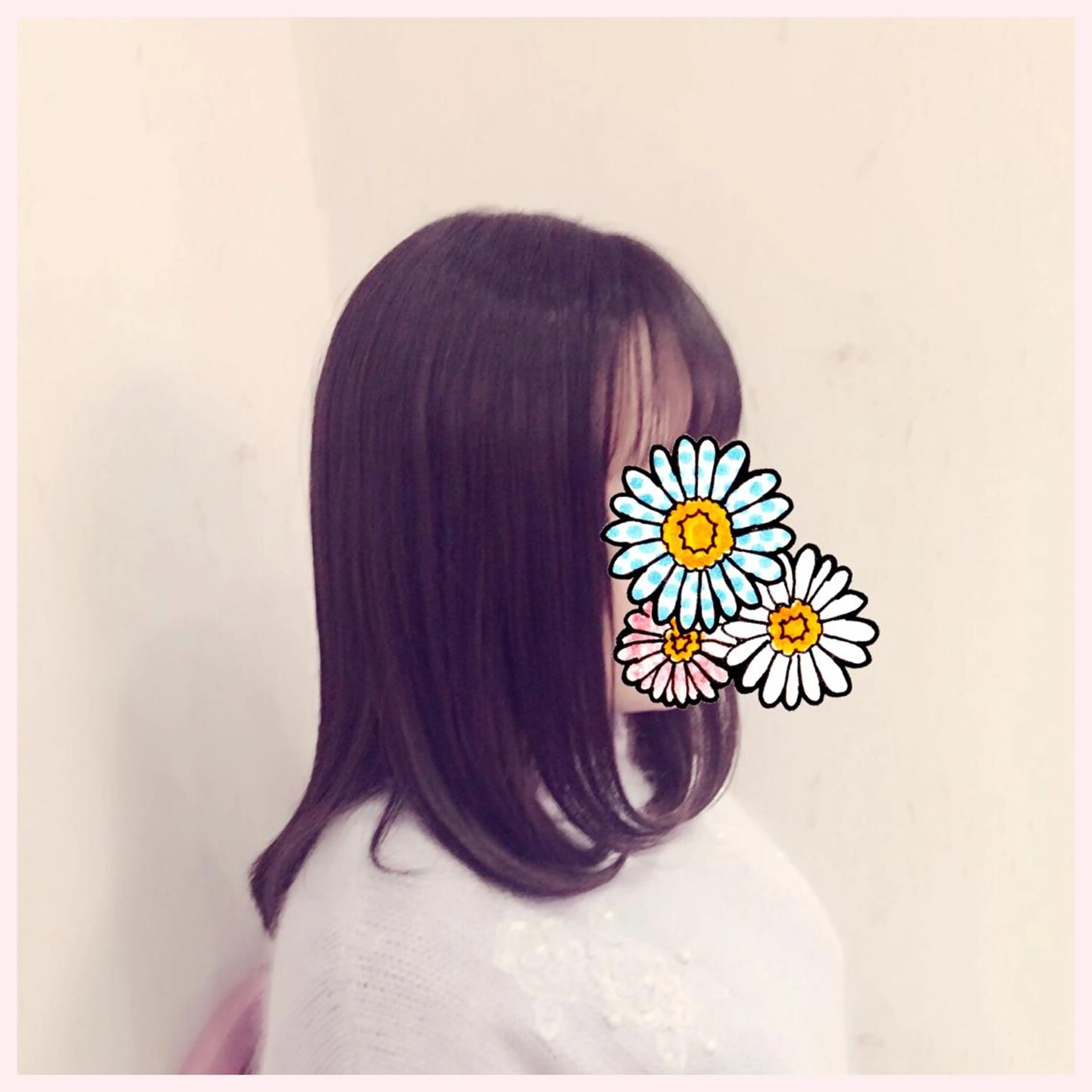 セミロング 小柳 ゆかりのヘアスタイル