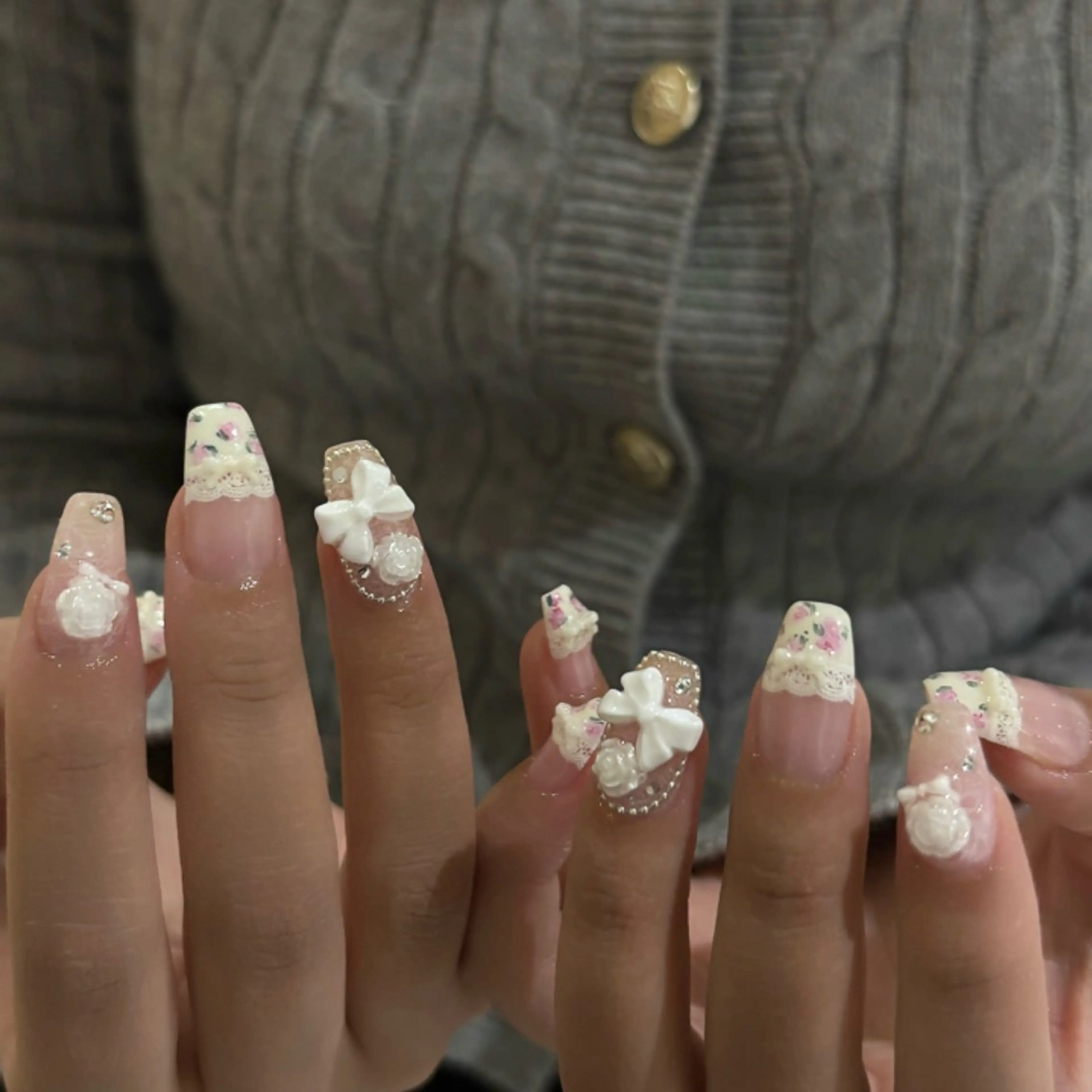 ネイル ハンドネイル 【Zina京都駅前】 きぬがわ らむのネイルデザイン