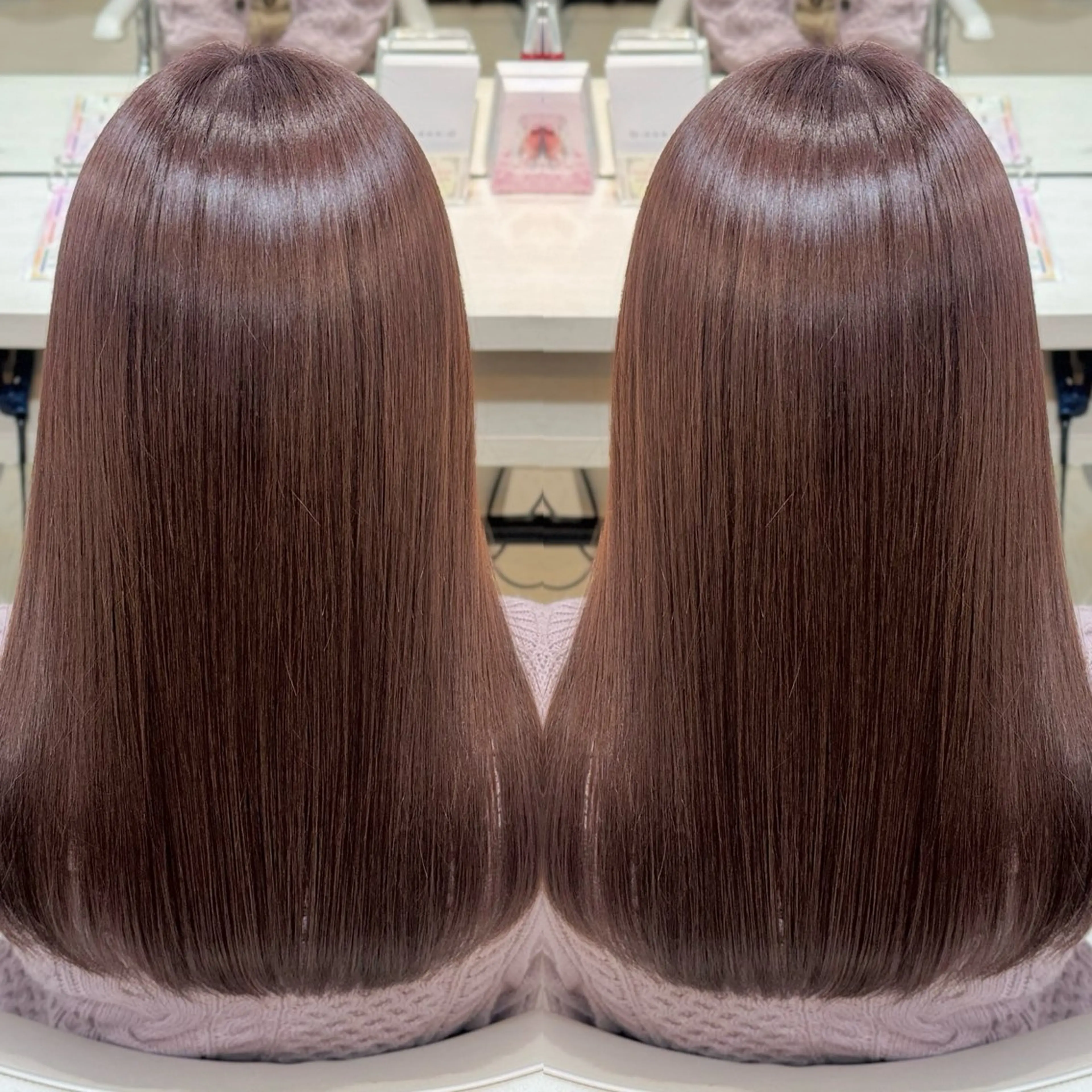 ロング カラー ヘアカラー トリートメント 💎髪質改善特化/ 町田莉彩💎のヘアスタイル