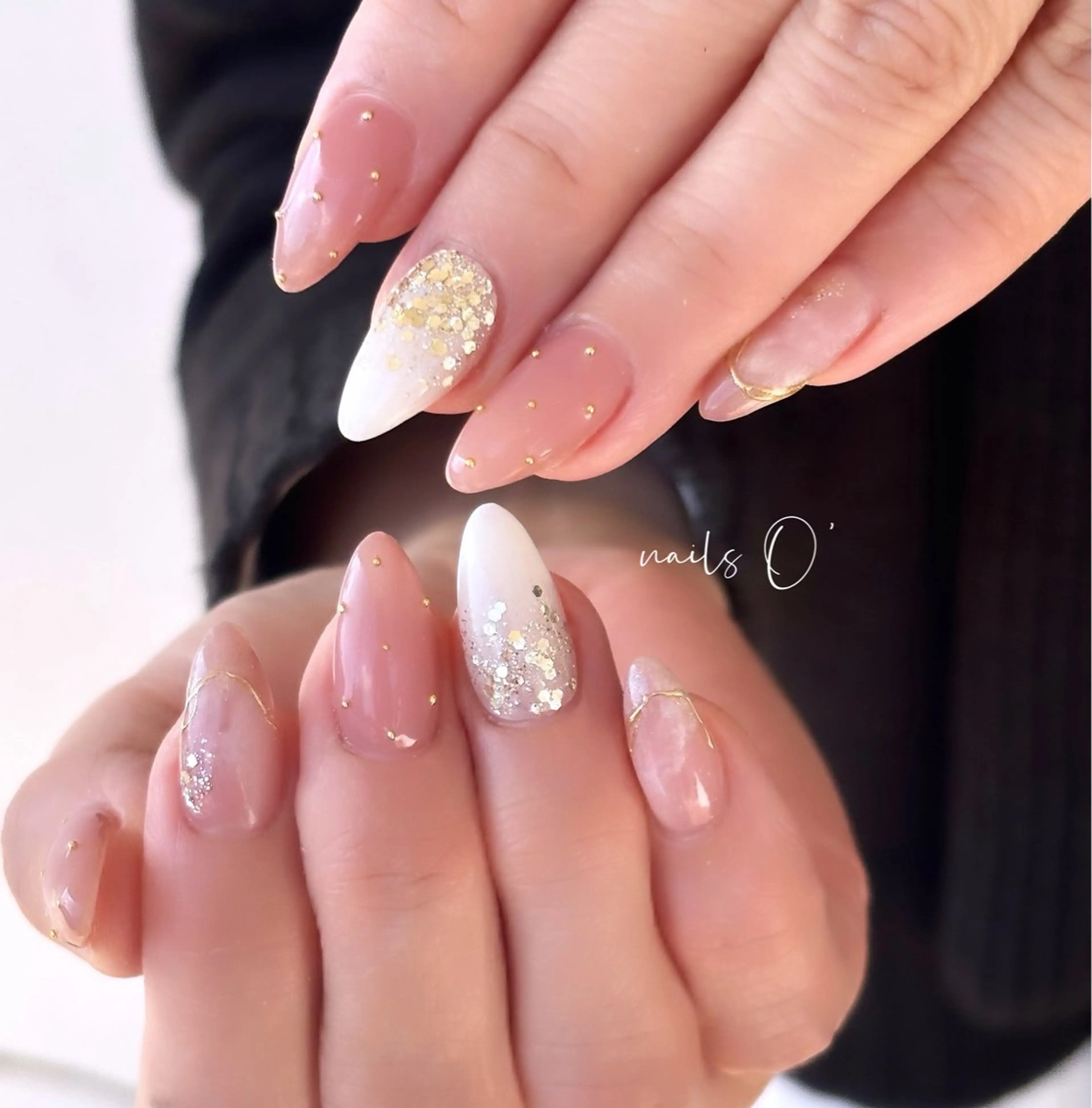 ネイル 大人可愛いネイル🎗 Hinaのネイルデザイン