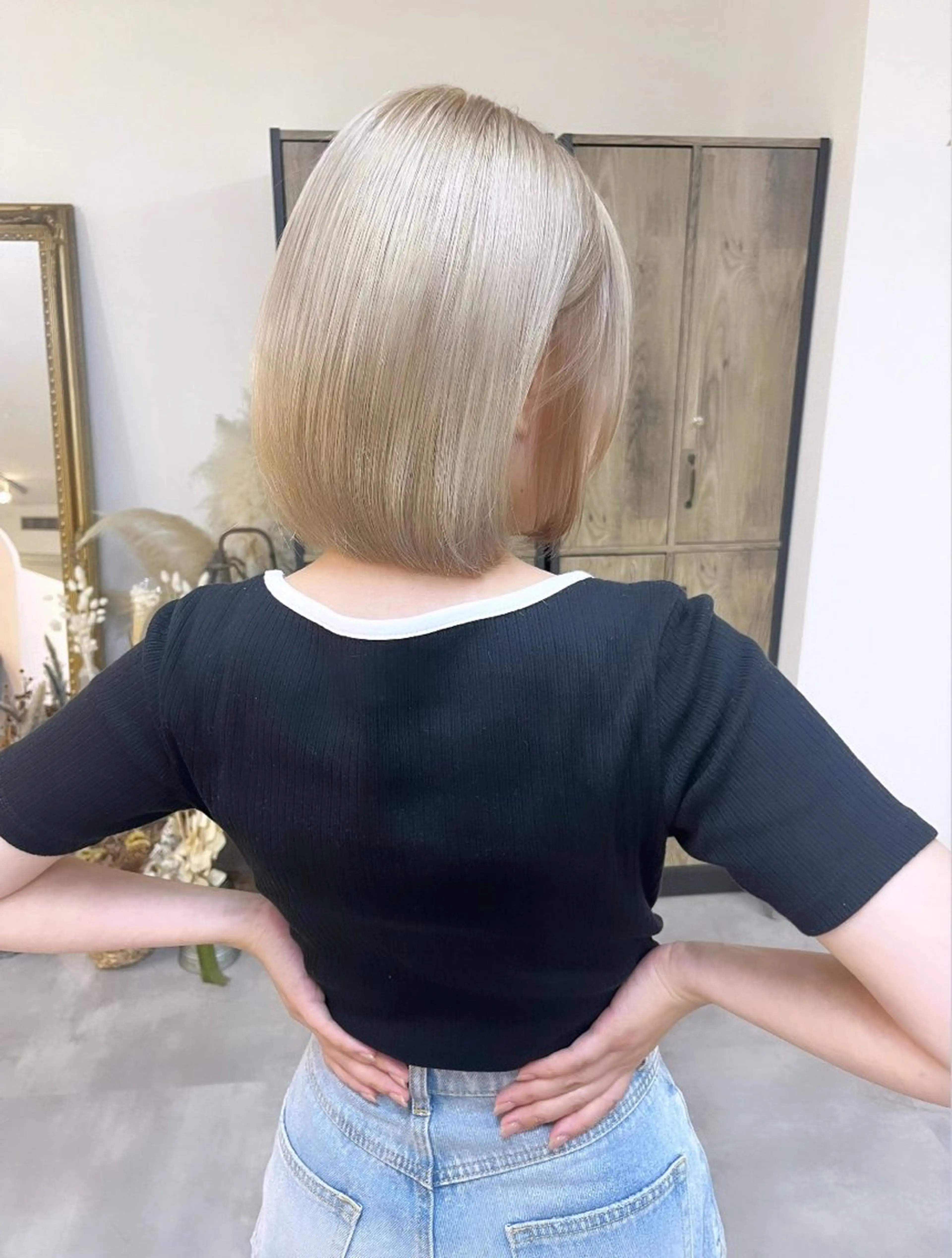 ミディアム ヘアカラー トリートメント 当日予約◎ risaのヘアスタイル