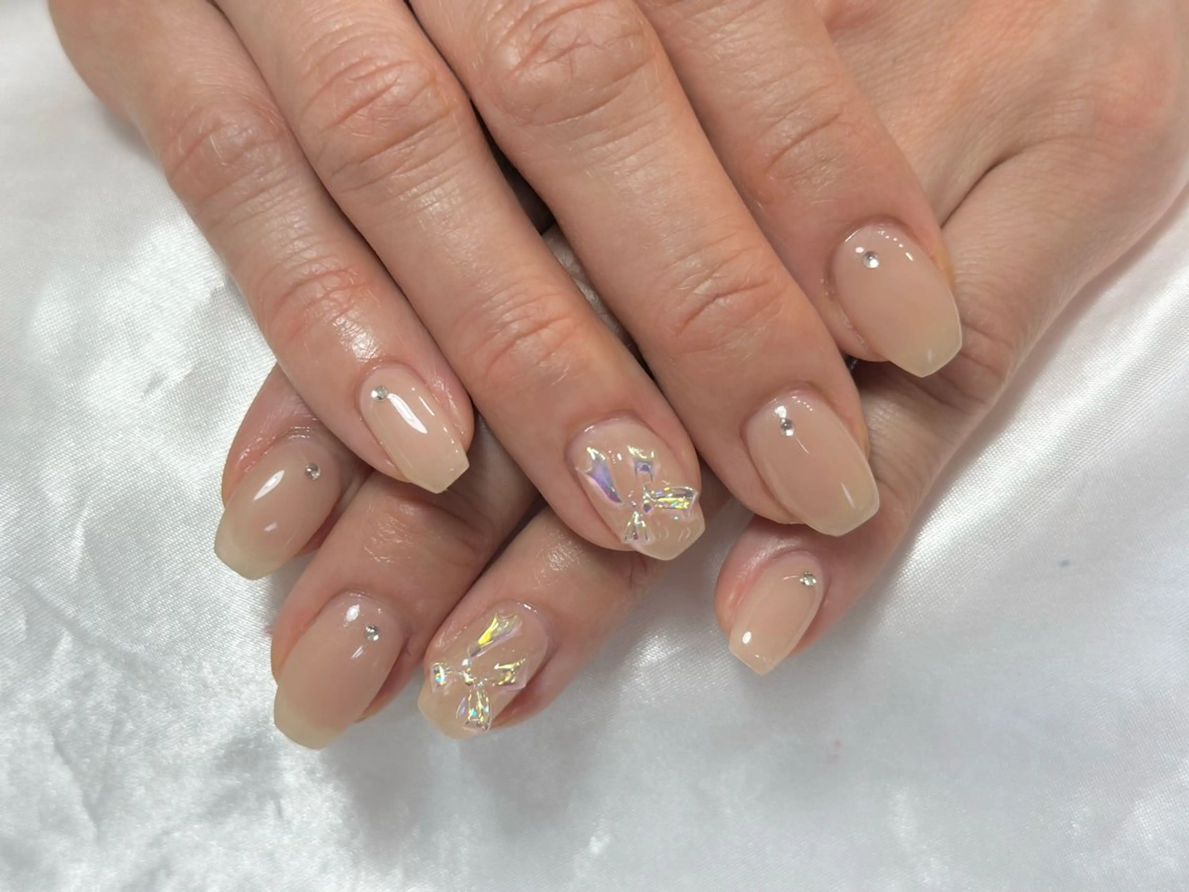 ネイル 【パラジェル・フィルイン】Nailsalon　Merci東中野所属・Merci shigaのネイルデザイン