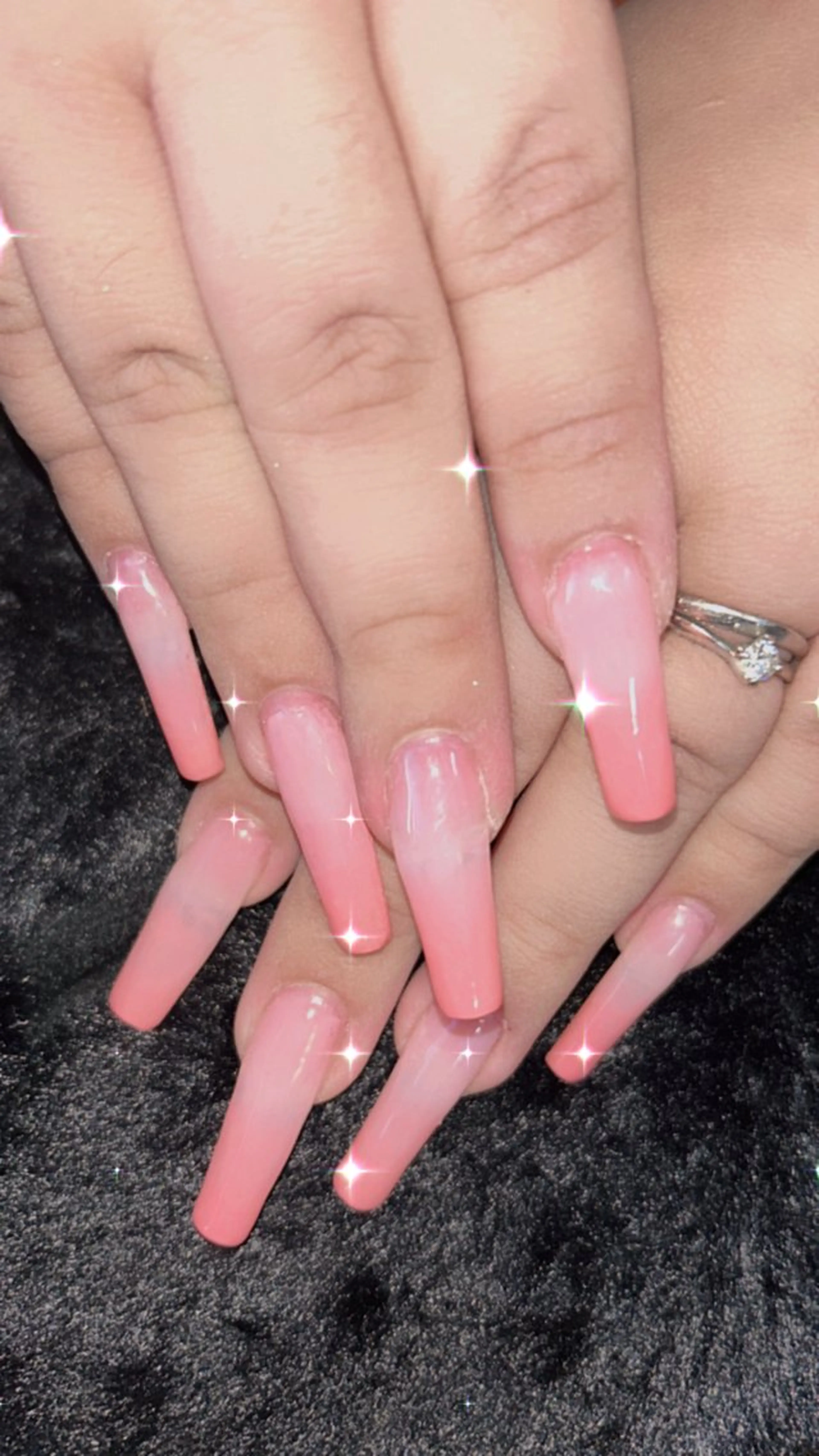 カラーグラデーションの写真