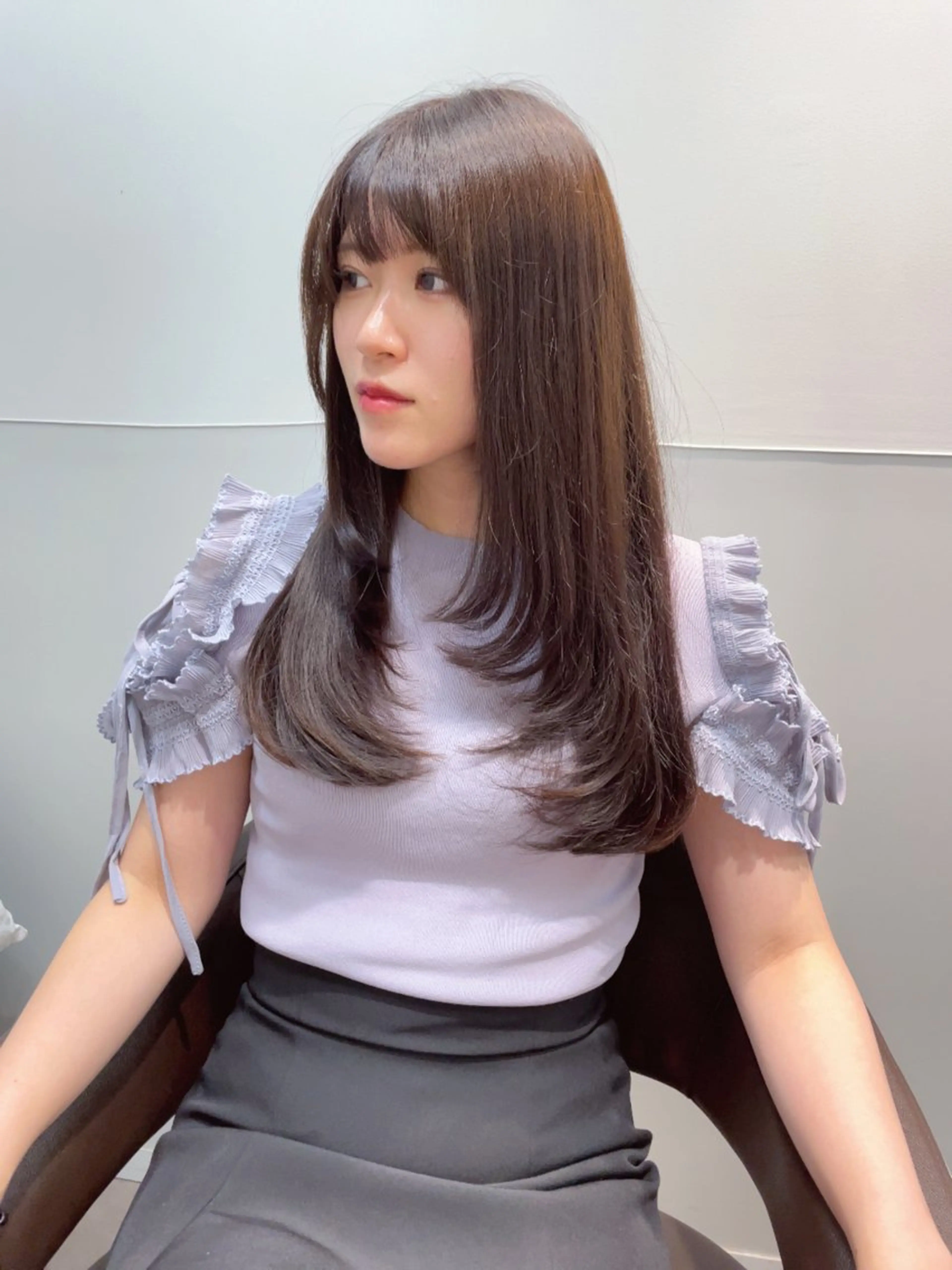 ロング レイヤーカット JIL BLAN千葉所属・JIL BLAN千葉 代表　Toshikiのヘアスタイル