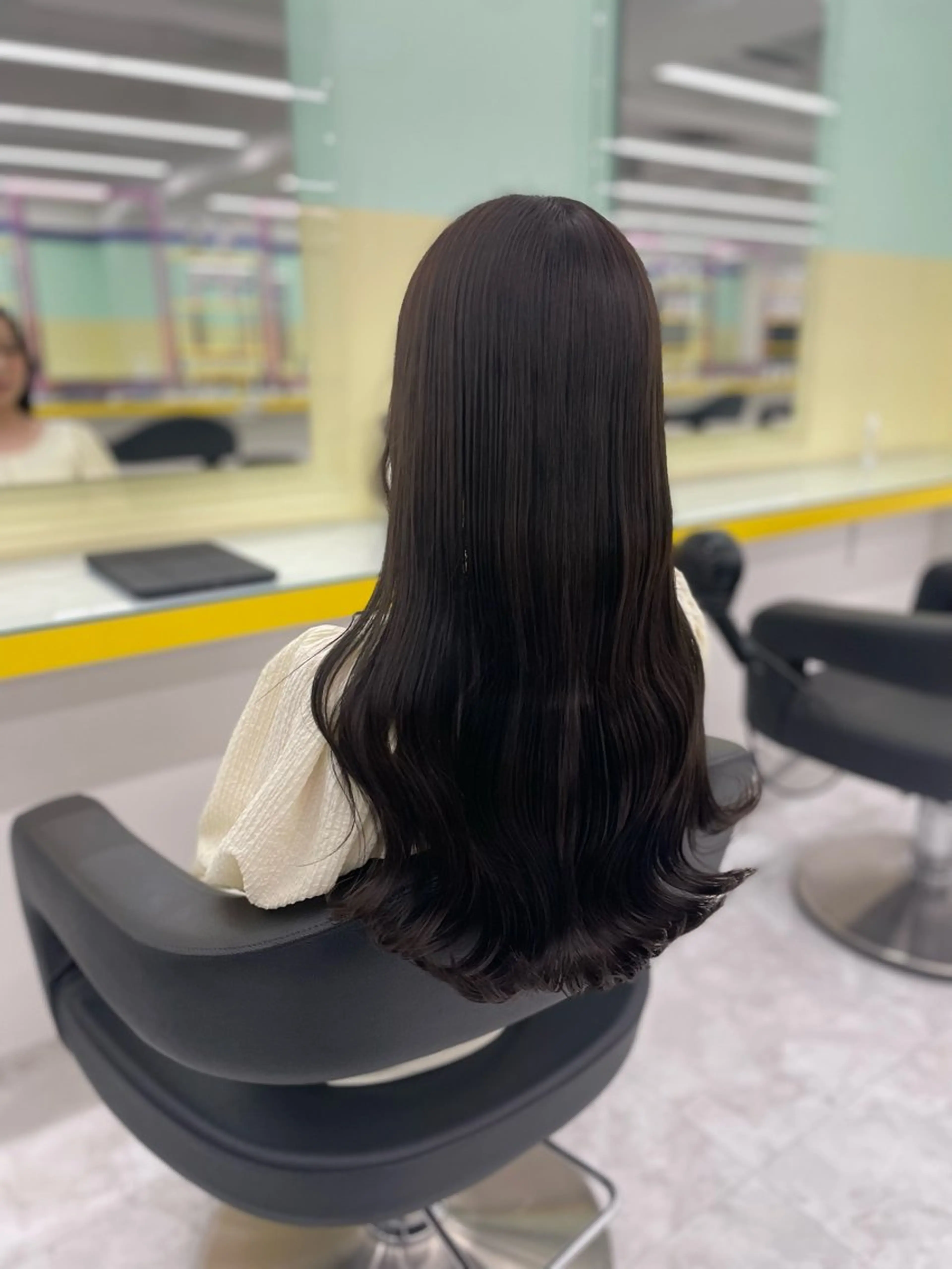 ロング カラー ヘアアレンジ カット ヘアカラー トリートメント 【透明感×トレンド】 🍃RIKU🍃のヘアスタイル