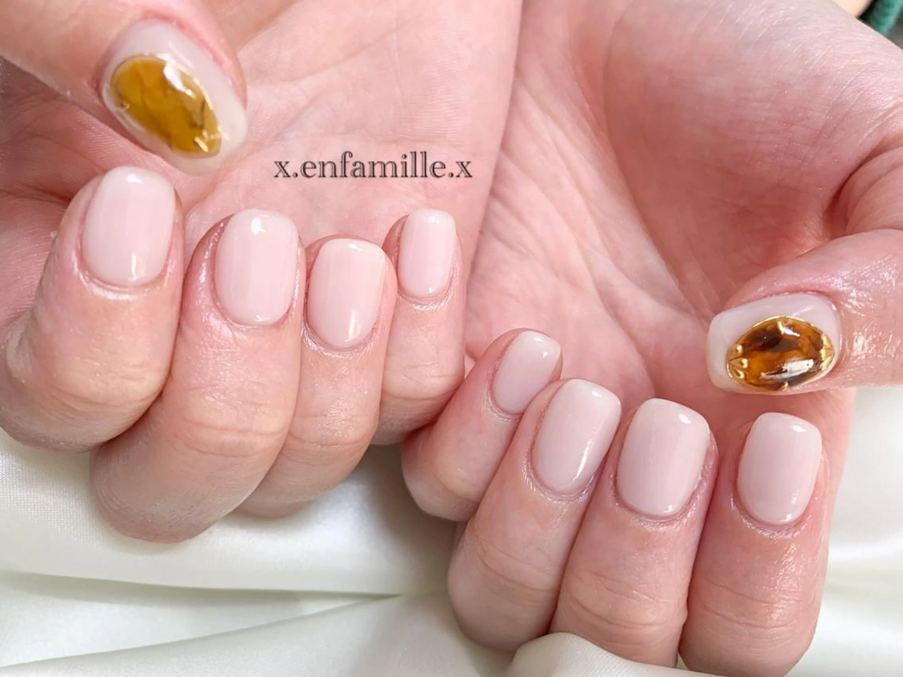 ネイル ハンドネイル nail salon en familleのネイルデザイン