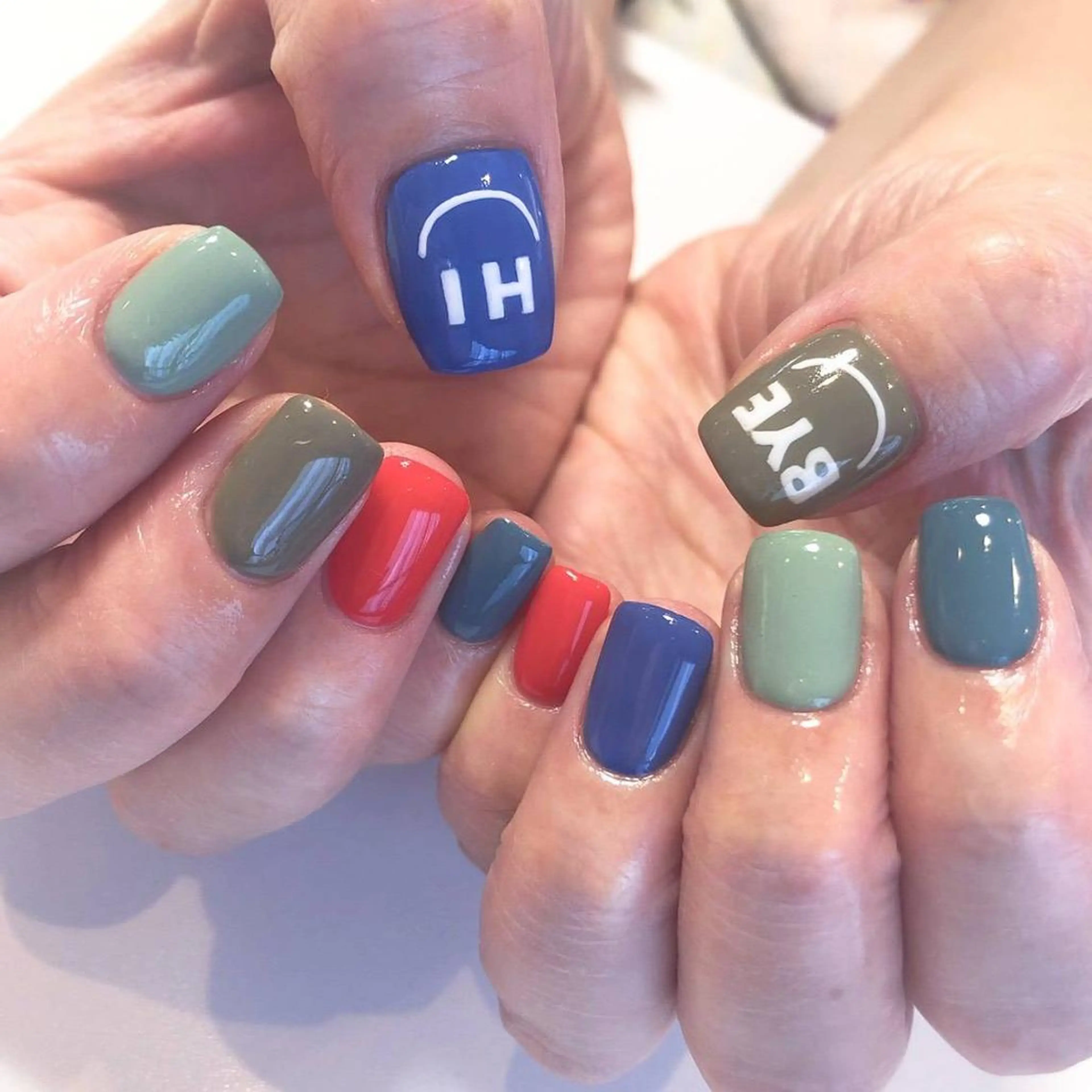 ネイル ニュアンスネイル Menail 心斎橋 /南船場/miho☆のネイルデザイン