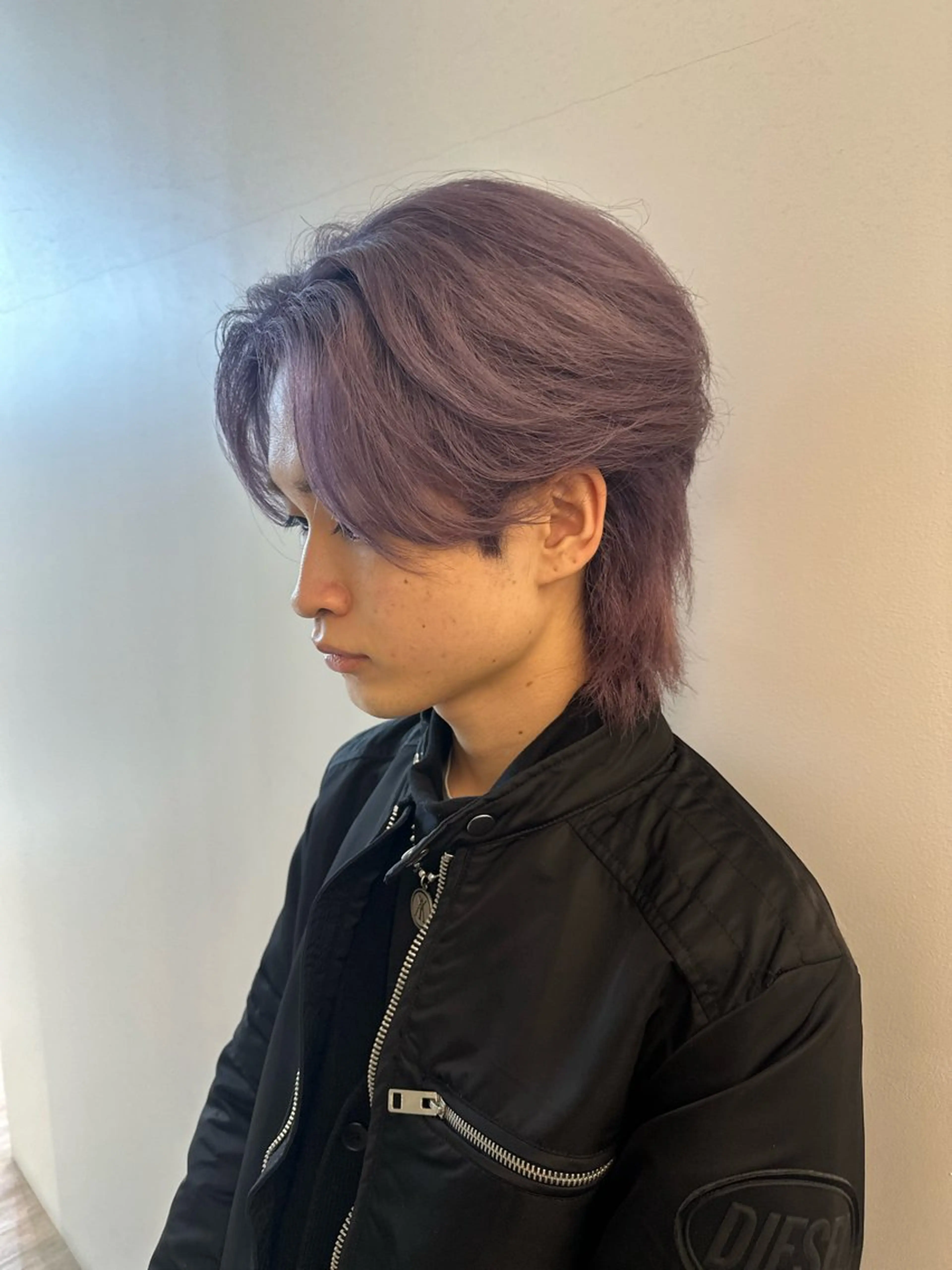 ショート カラー カット ハイトーン/パーマ/ メンズ / 櫻本🌐のヘアスタイル