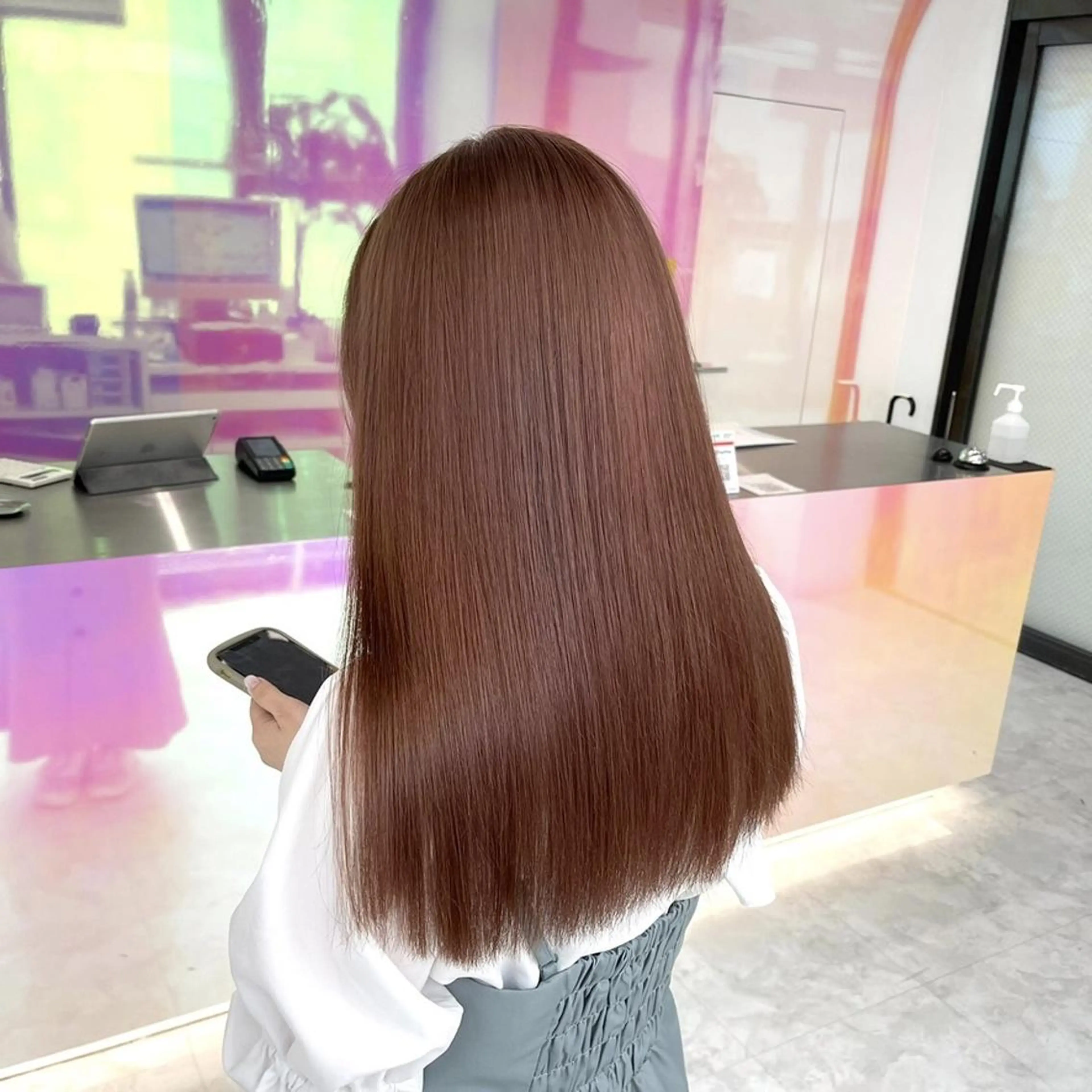 カラー 大人っぽ韓国ヘア🤍 yuma🐈⬛のヘアスタイル