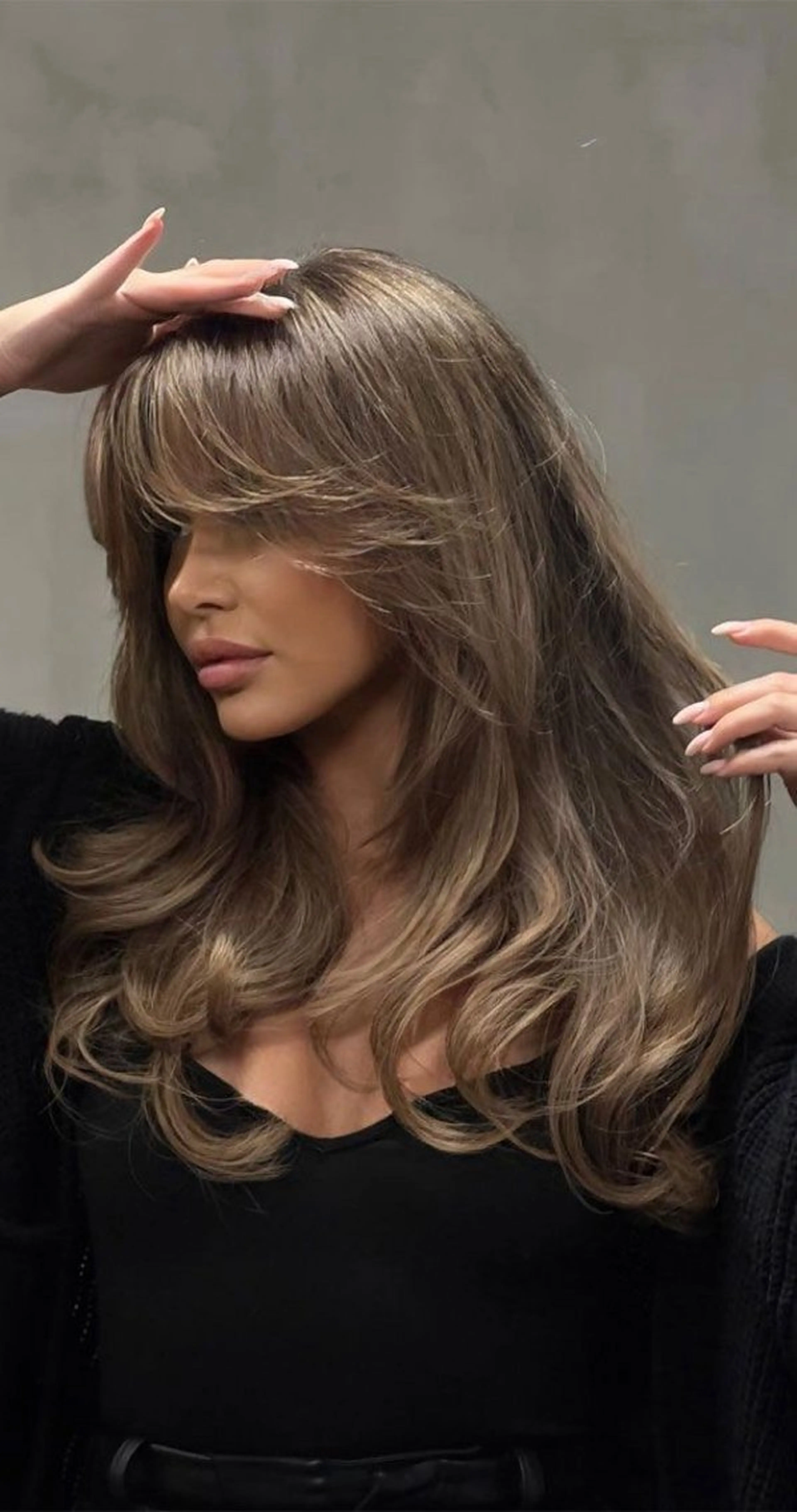 ロング YOLO所属・SHINO 渋谷／モデル募集のヘアスタイル