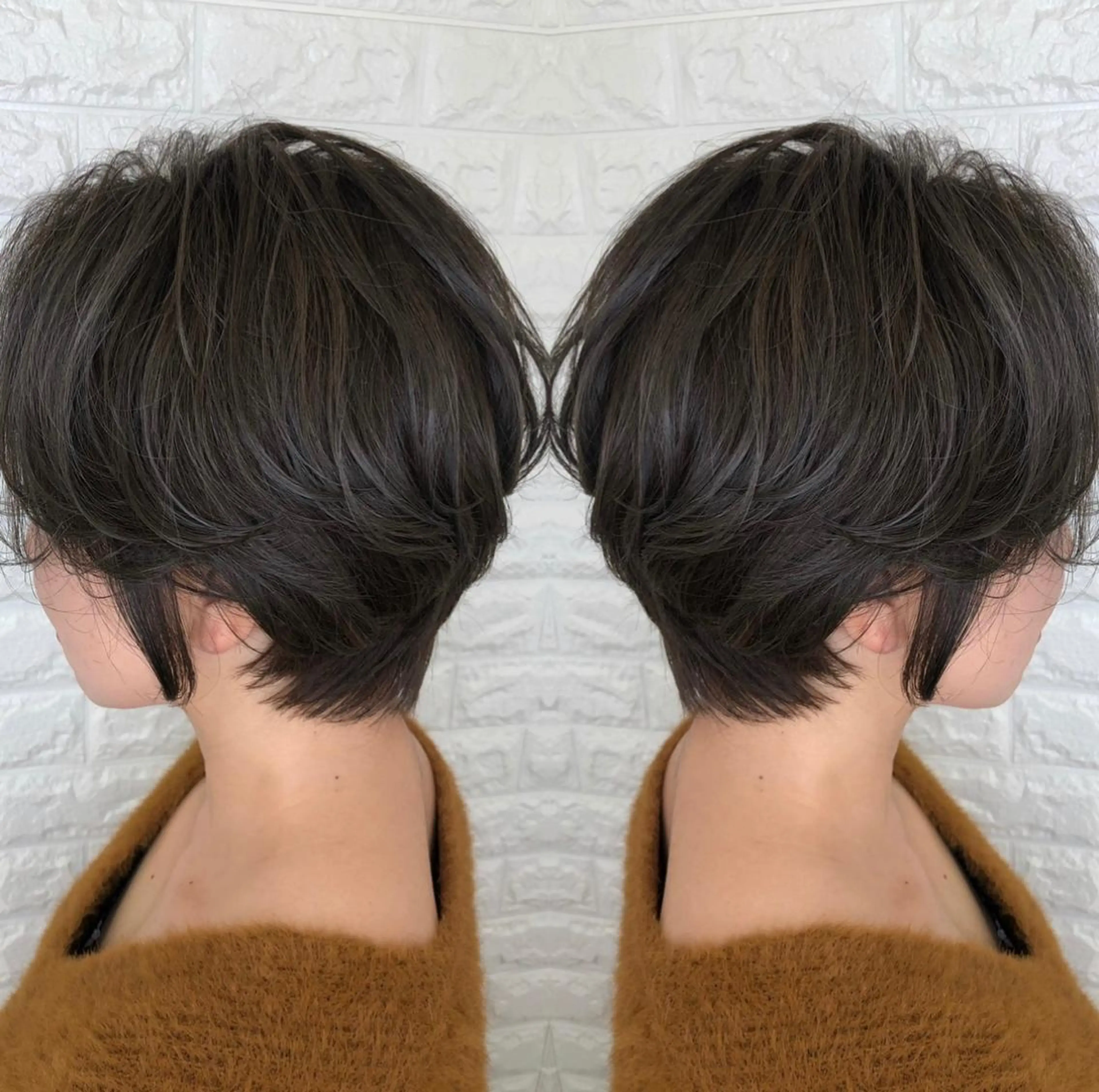 ショート 金沢 広美のヘアスタイル