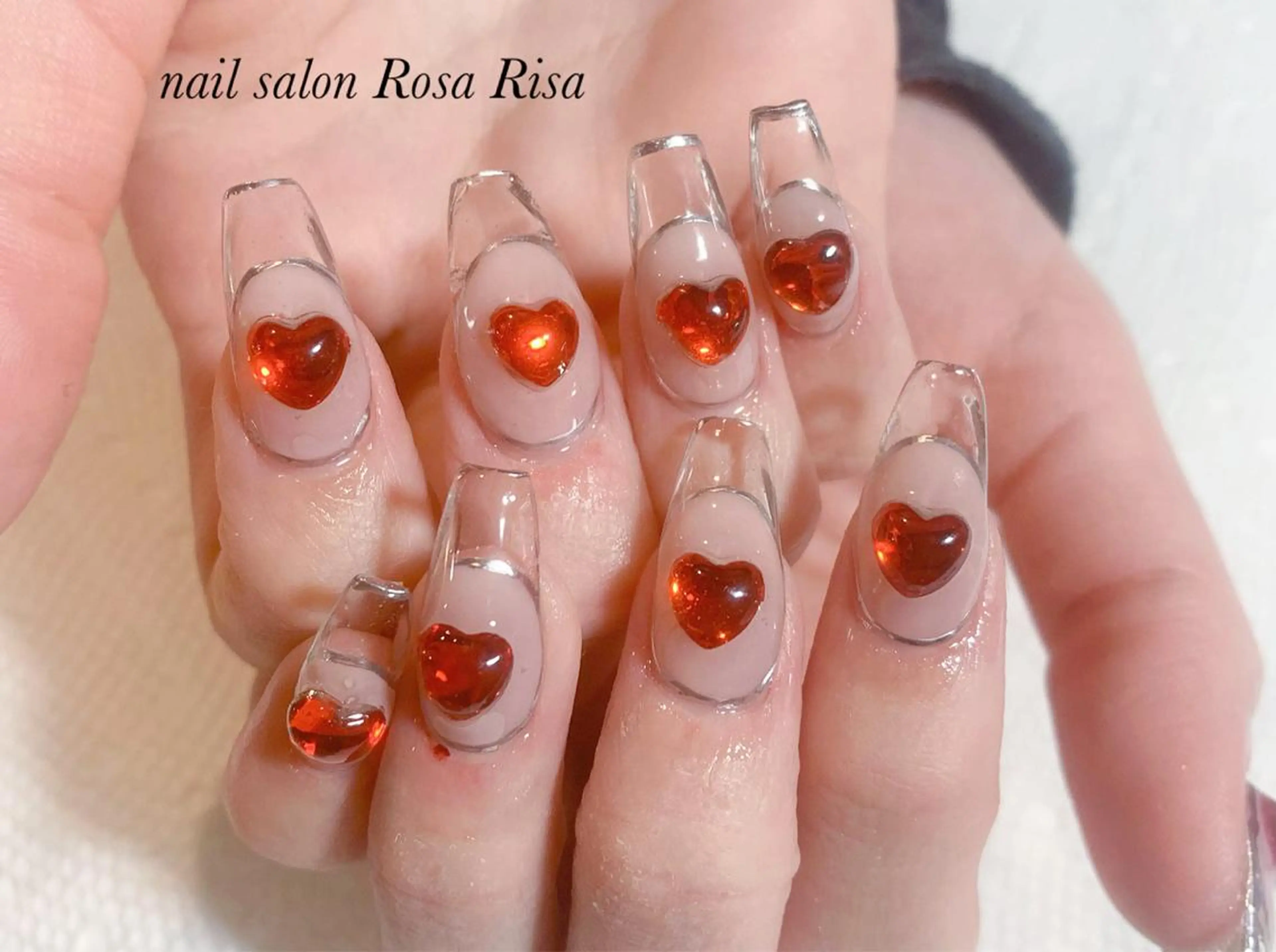 セミロング ネイル ネイルスタジオ シェイクユアハンズのネイルデザイン