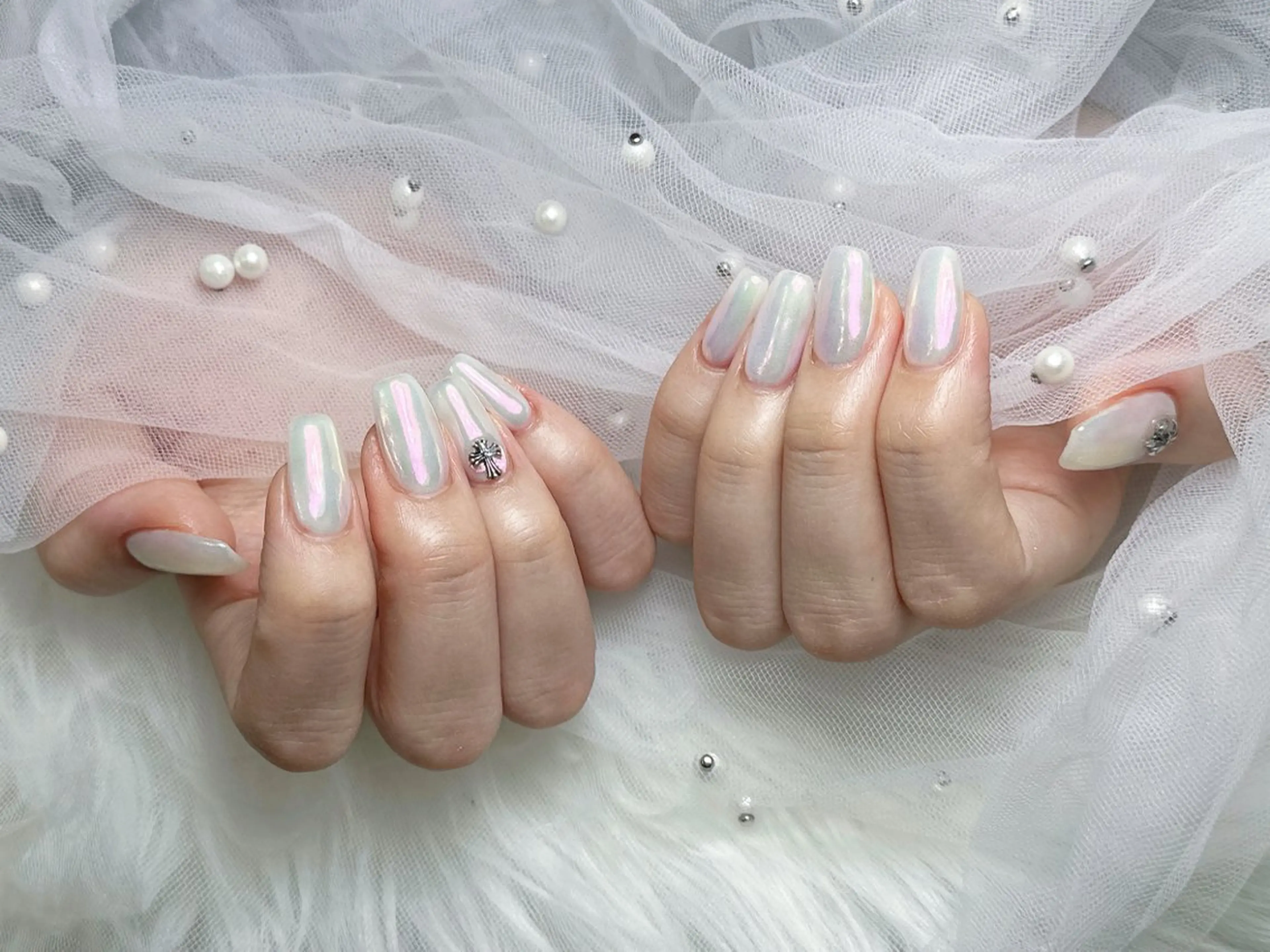 ネイル ハンドネイル 【Eclat ｴｸﾗ】nail＆beauty所属・Eclat〔ｴｸﾗ〕 MOEKA𝜗𝜚*のネイルデザイン