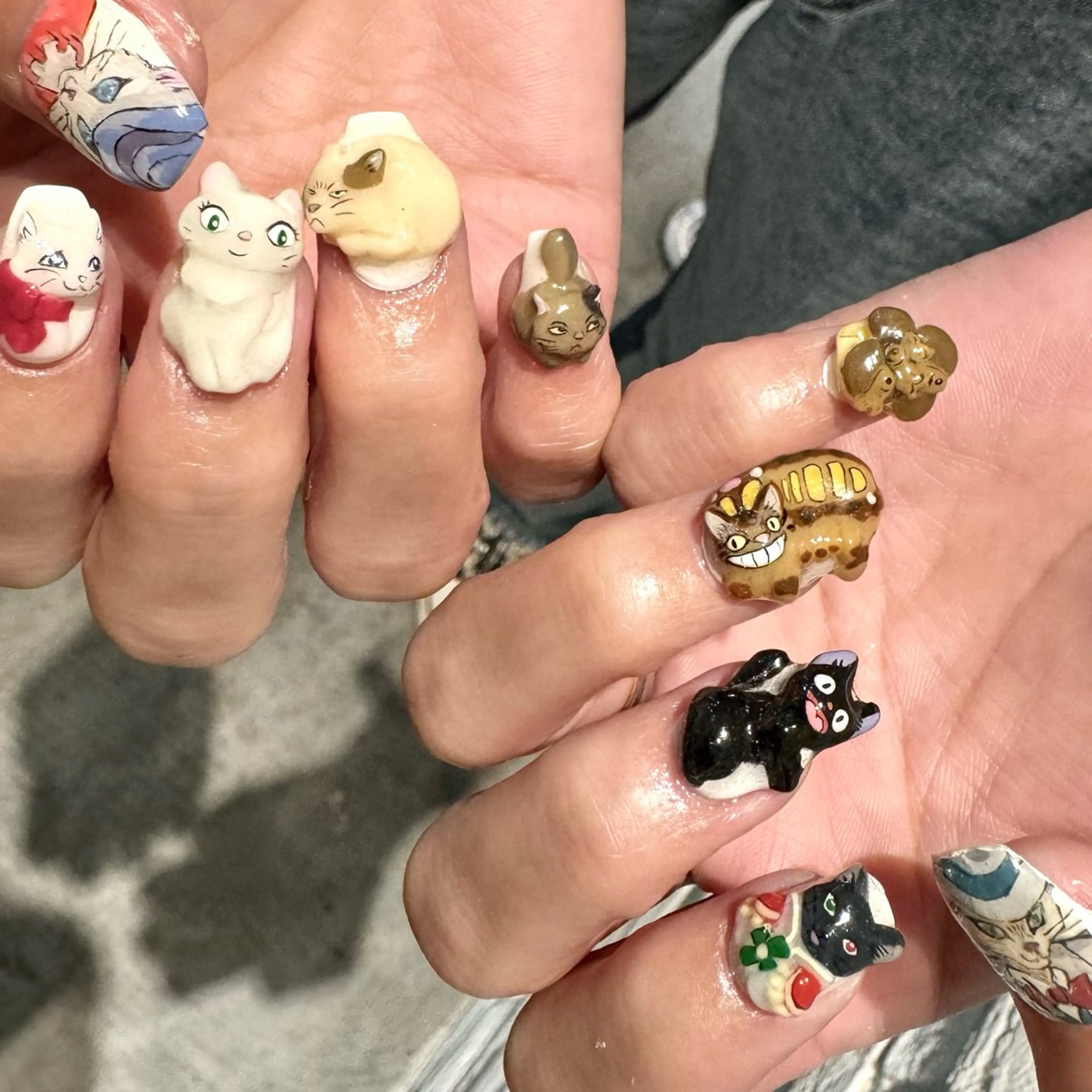 ショート m kaori𓃟のネイルデザイン