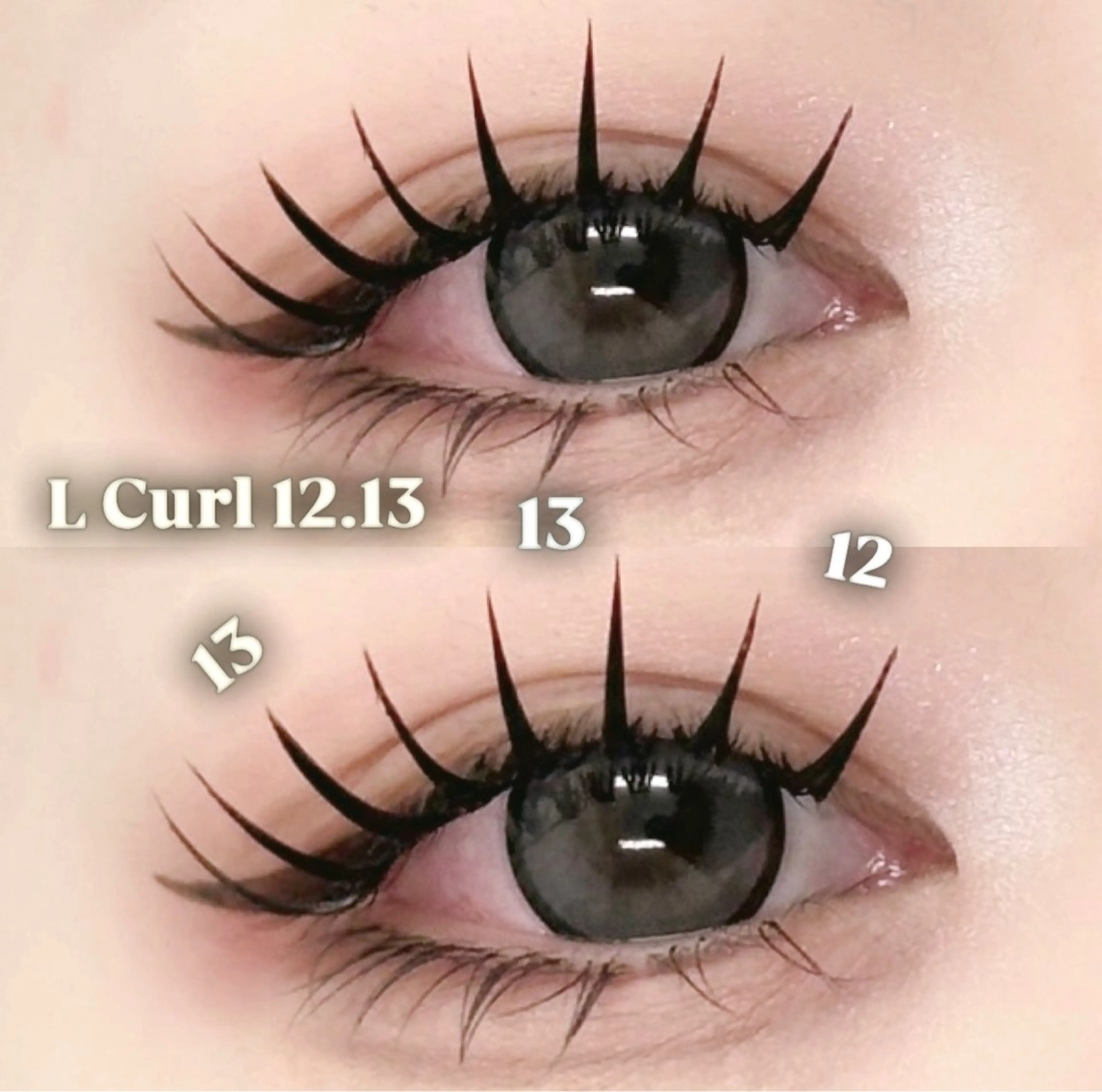 マツエク・マツパ Lカール 一重×まつ毛パーマ マツエク Ray  浜線店 大道のマツエク・マツパデザイン