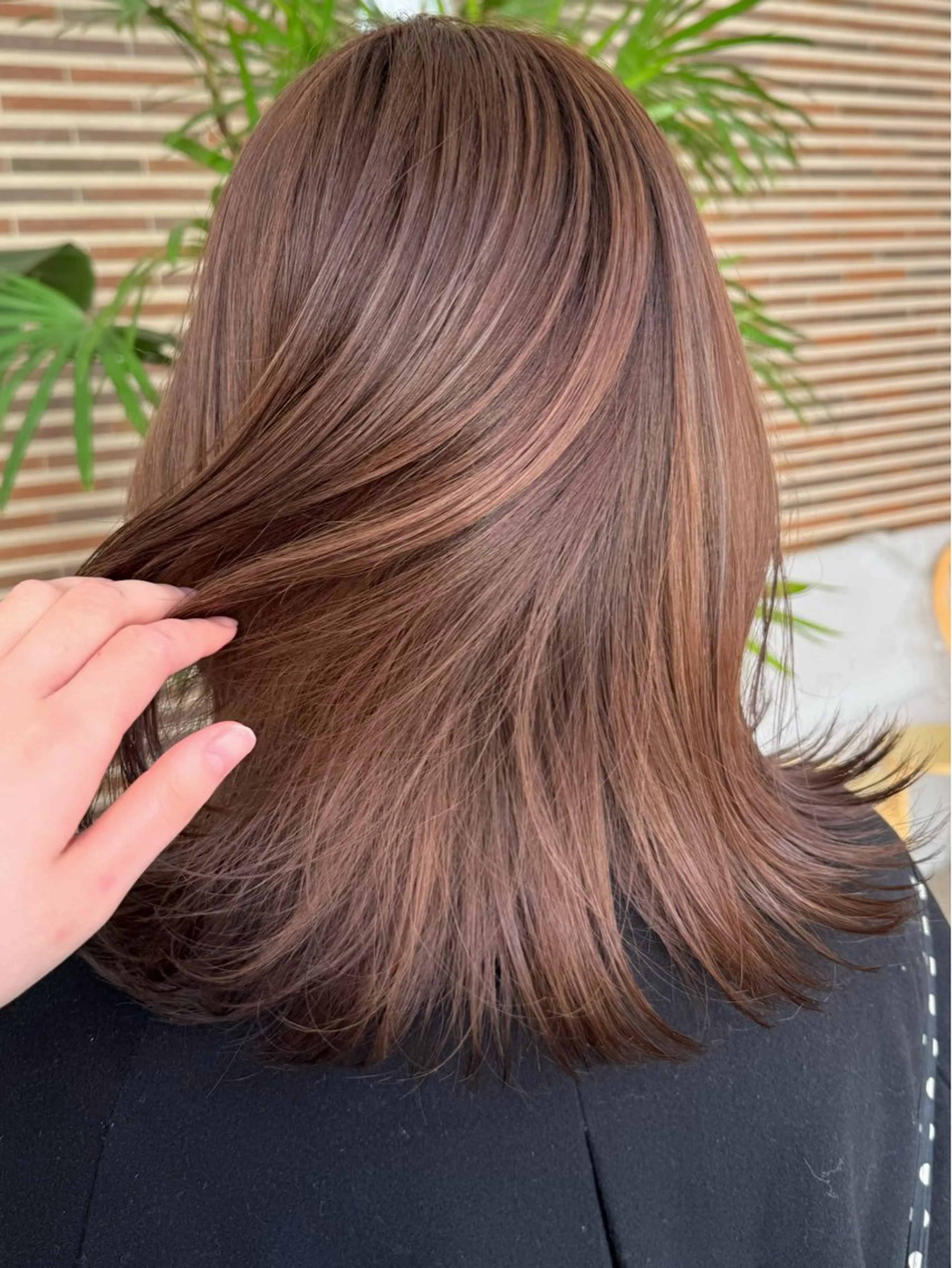 ミディアム カラー ベージュカラー ブリーチ ブリーチなしカラー ヘアカラー Daisy🫧天神/ 大名🫧AYURIのヘアスタイル