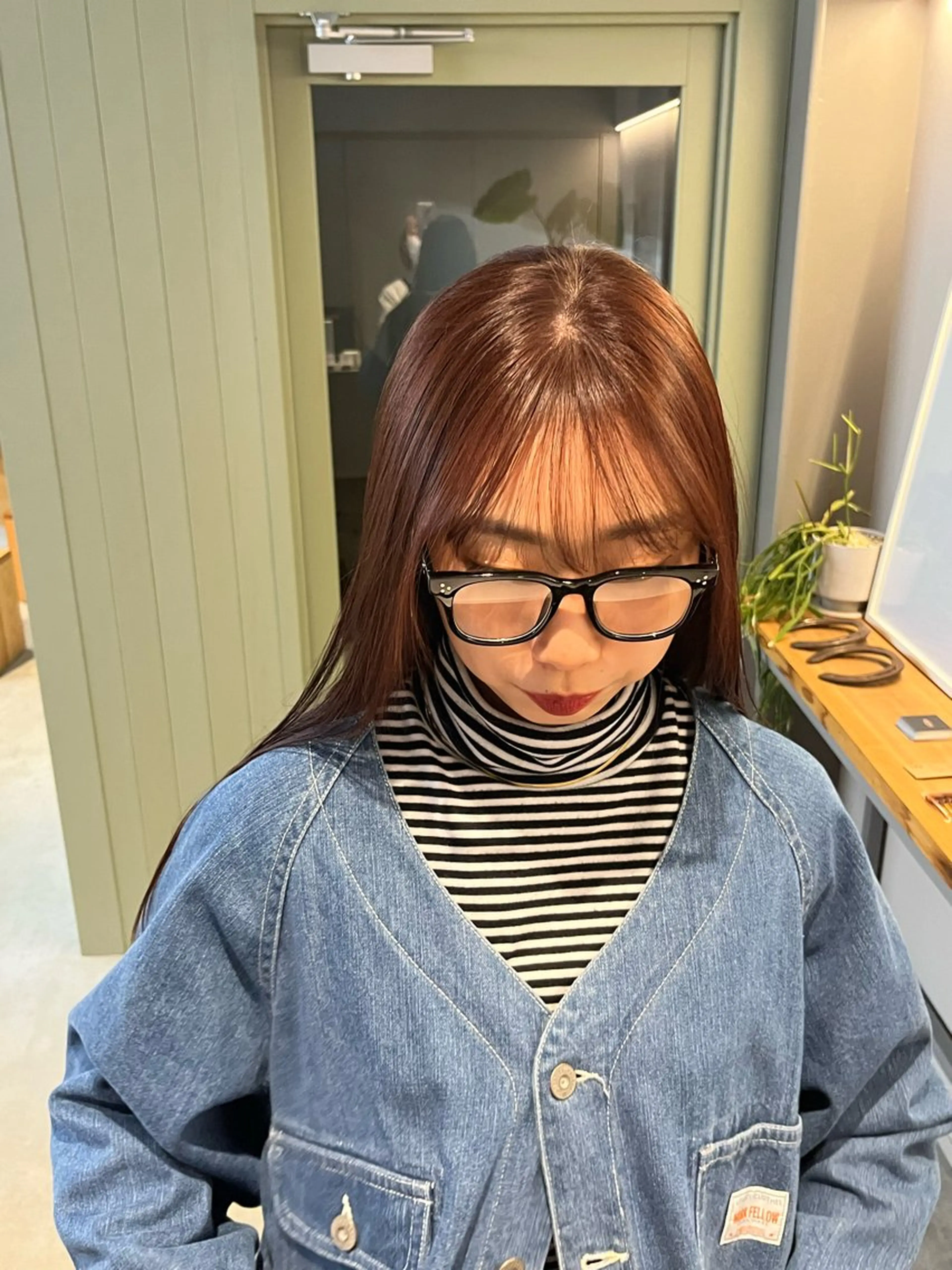 ロング 石黒 良華のヘアスタイル