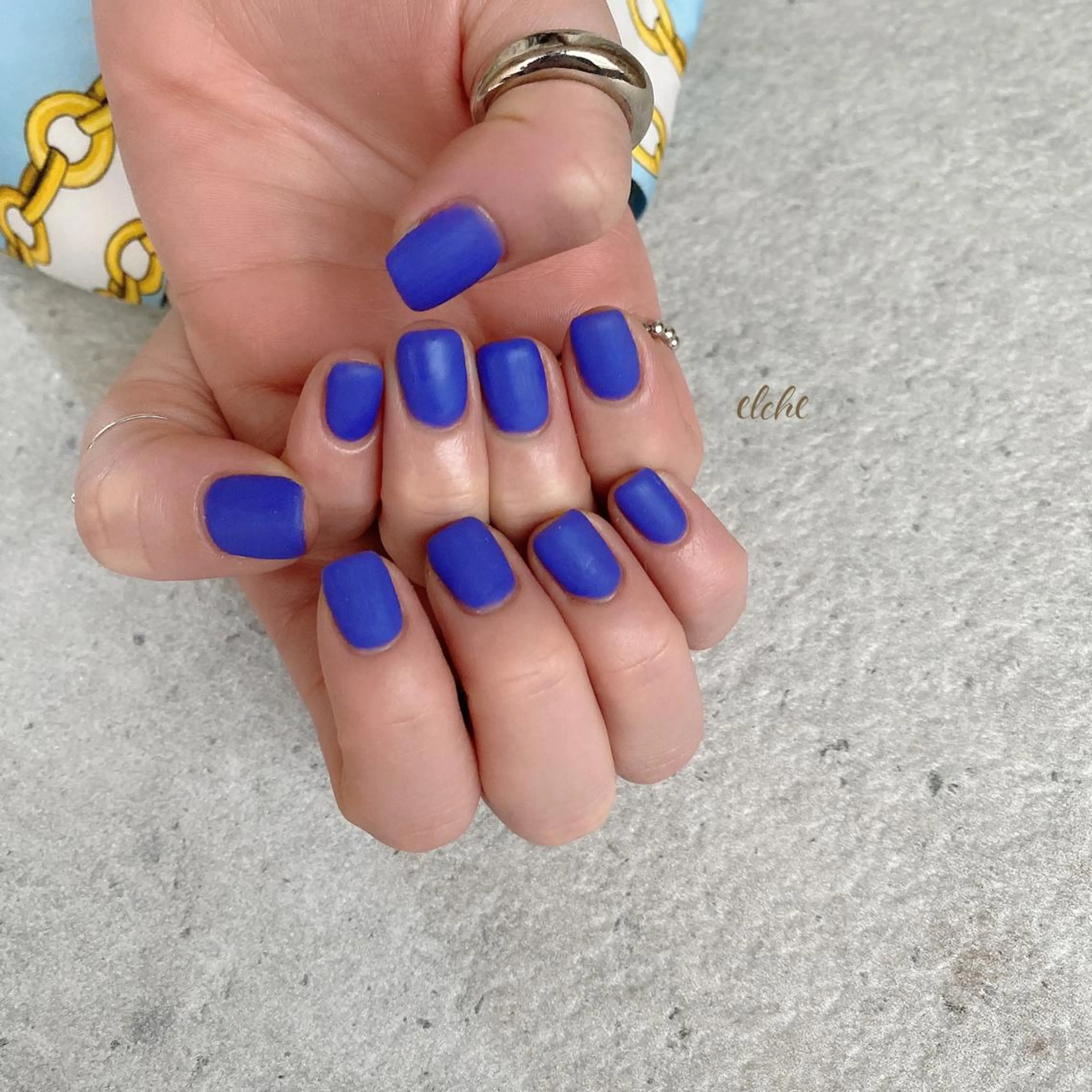 ネイル マットネイル Rio 𓍼のネイルデザイン