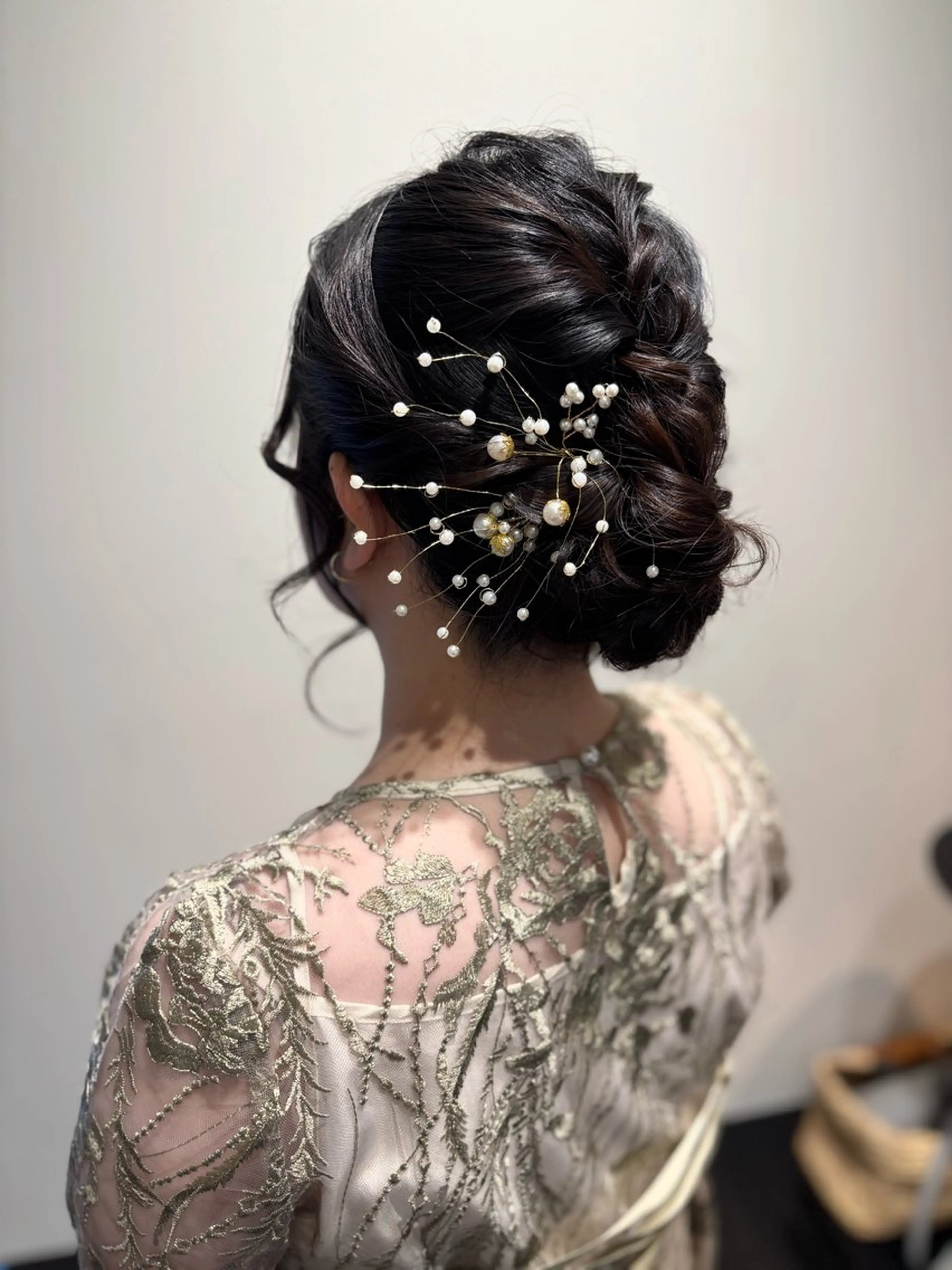 ミディアム ヘアアレンジ ヘアセット ducha所属・DUCHA Tomida naoのヘアスタイル