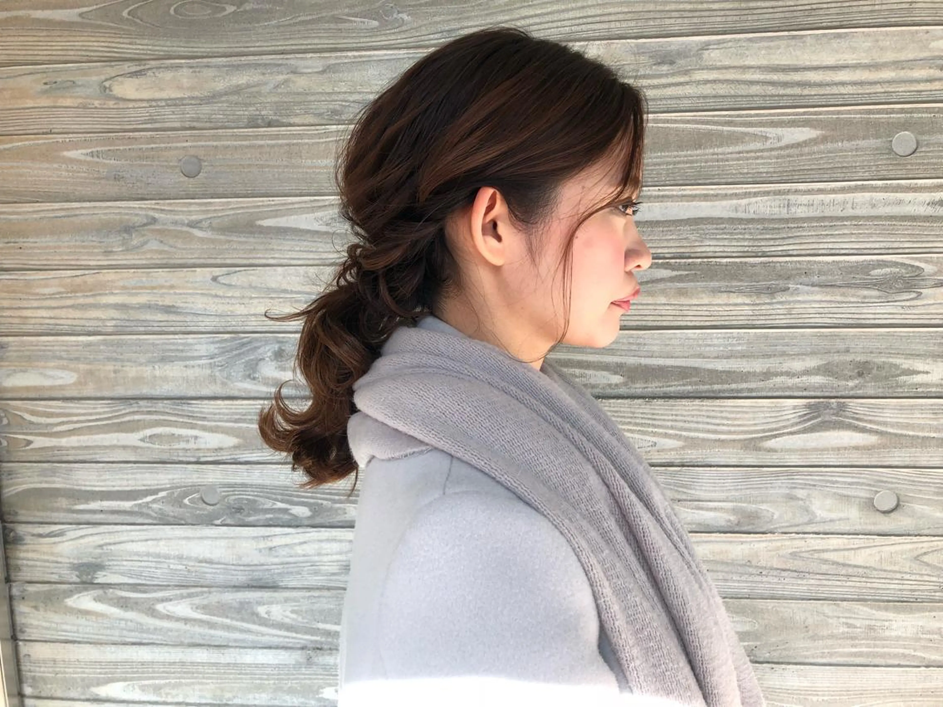 ヘアアレンジ 藤井 菜緒のヘアスタイル